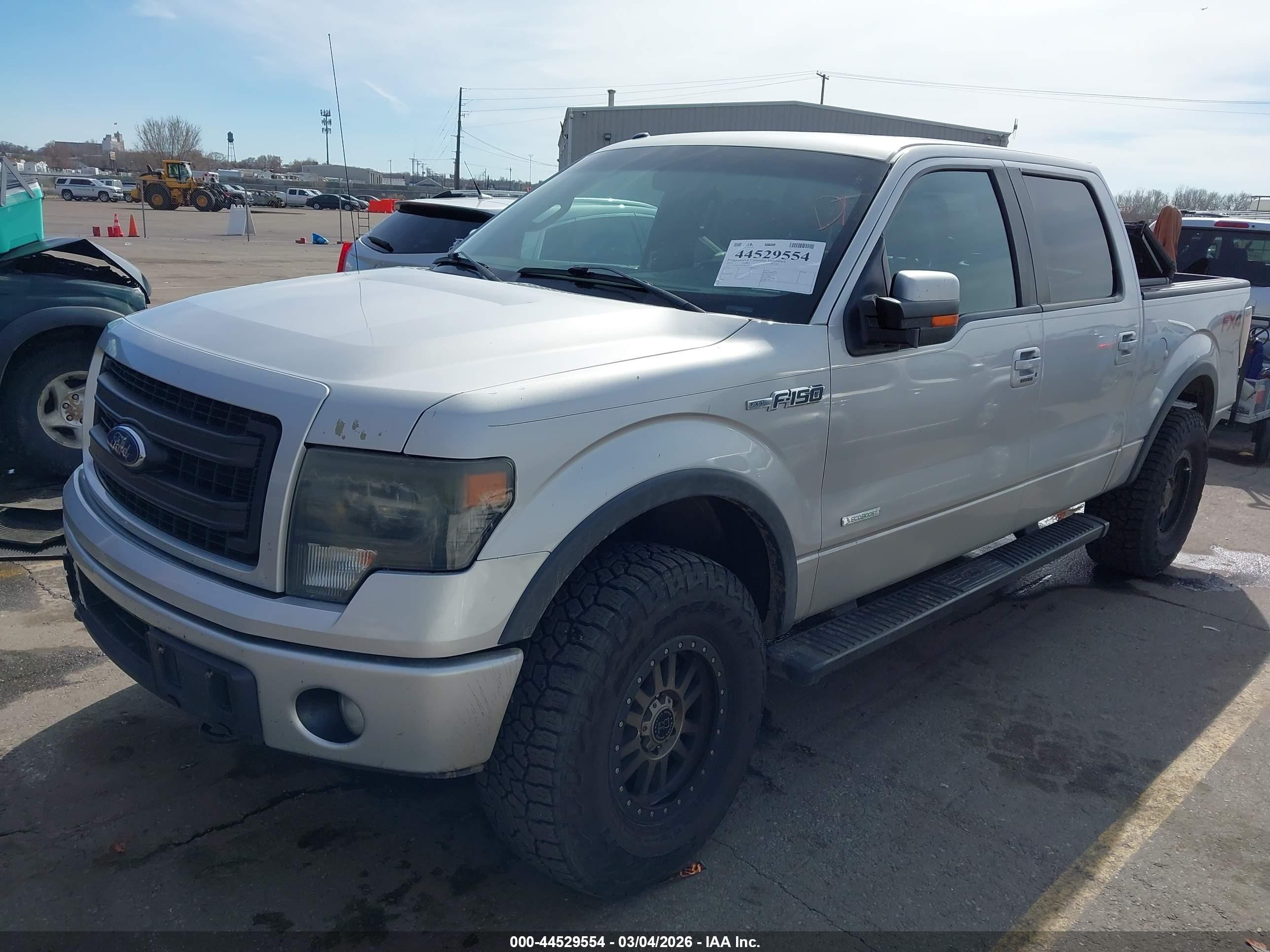2014 Ford F-150 VIN 1FTFW1ET6EKF23956 IAAI salvage auction — Rear End, Salvage (Utah), sold $2,100 on 2026-07-09 (photo 2)