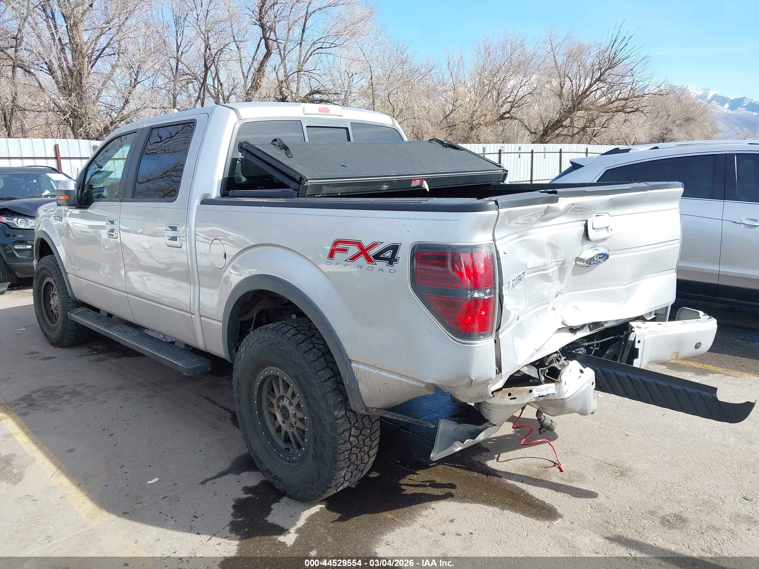 2014 Ford F-150 VIN 1FTFW1ET6EKF23956 IAAI salvage auction — Rear End, Salvage (Utah), sold $2,100 on 2026-07-09 (photo 3)