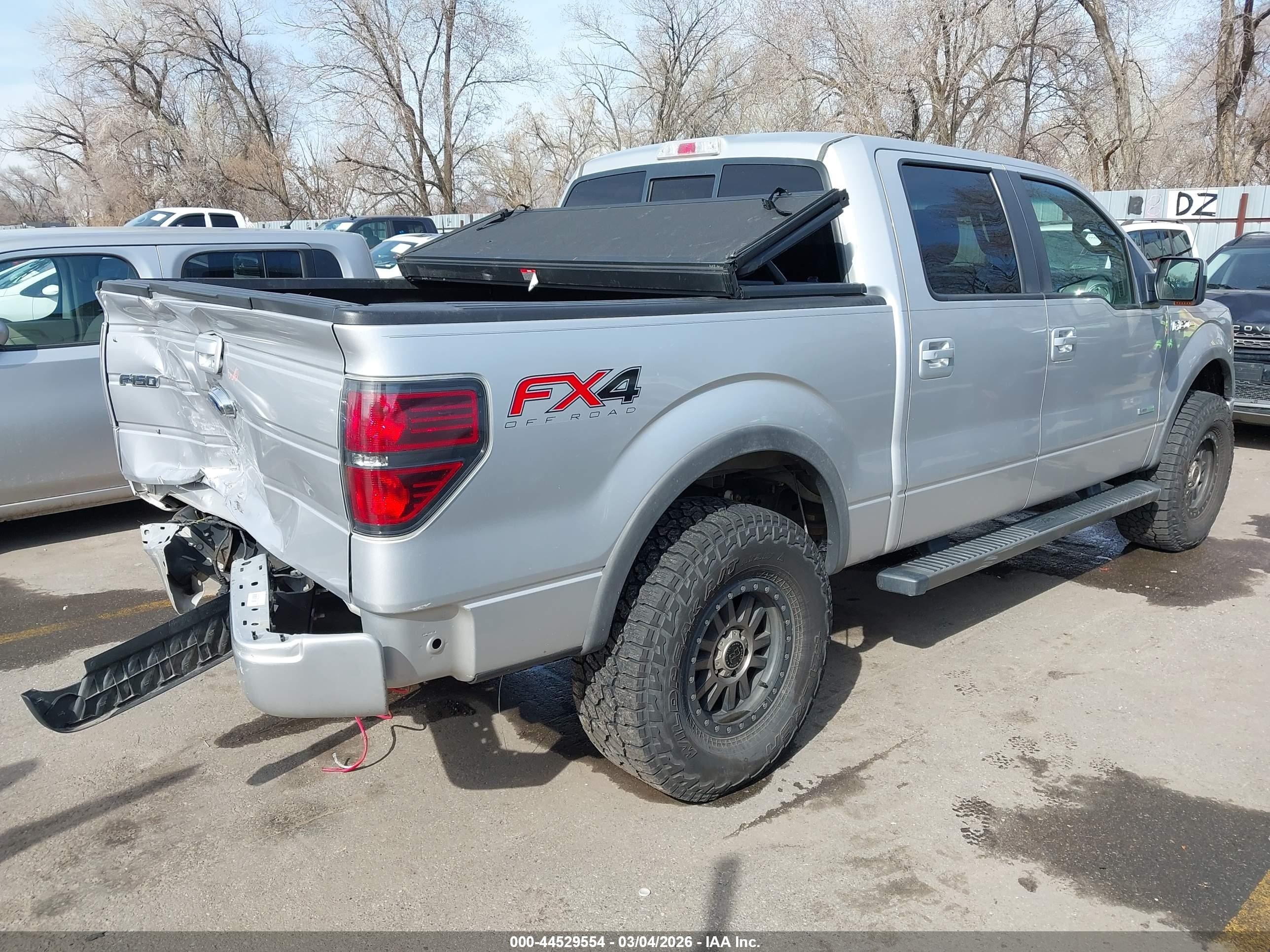 2014 Ford F-150 VIN 1FTFW1ET6EKF23956 IAAI salvage auction — Rear End, Salvage (Utah), sold $2,100 on 2026-07-09 (photo 4)