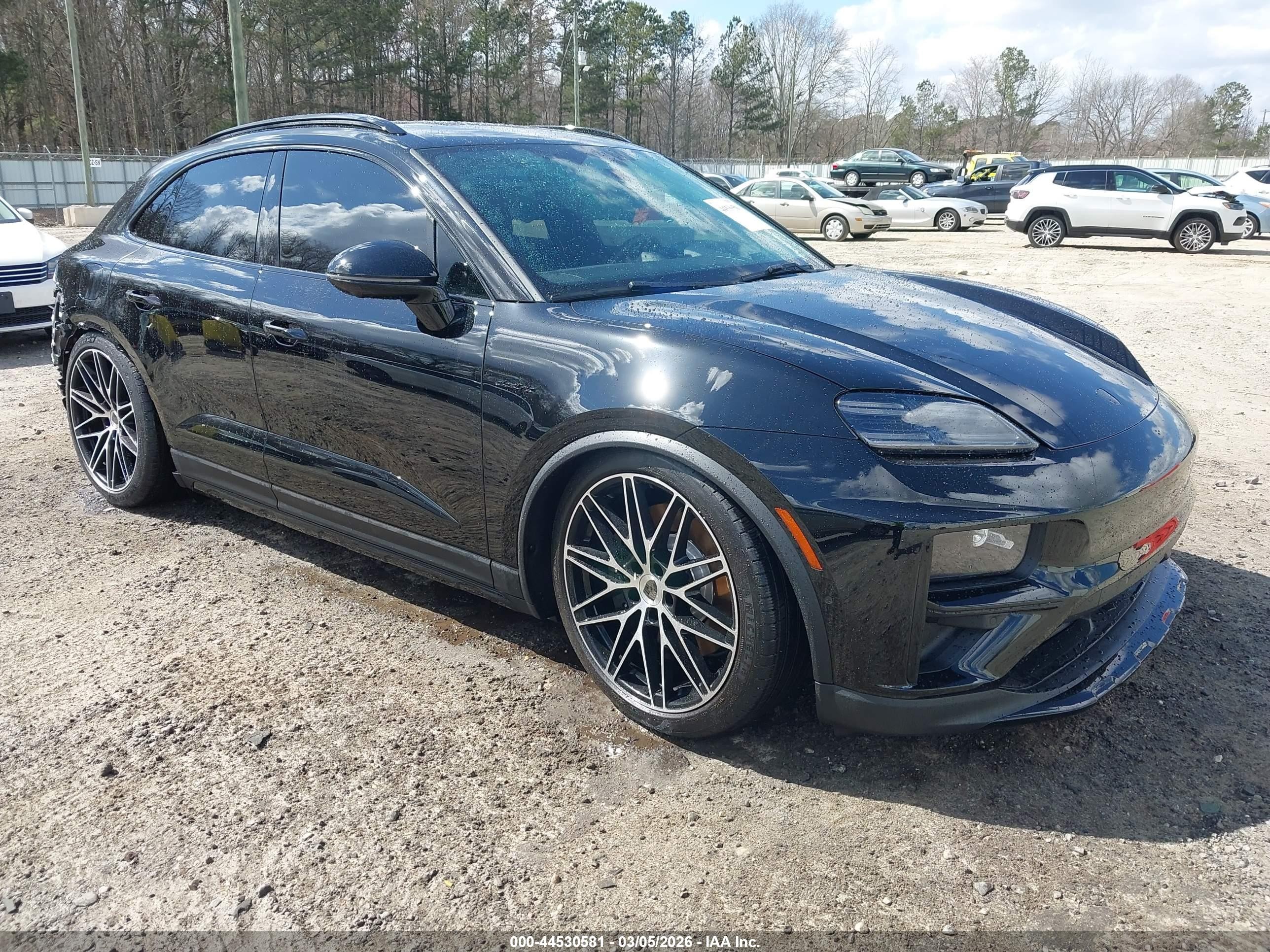 2025 Porsche Macan VIN WP1AC2XA1SL175554 IAAI salvage auction — Rear End, Salvage (Georgia), sold $61,000 on 2026-07-02 (photo 1)