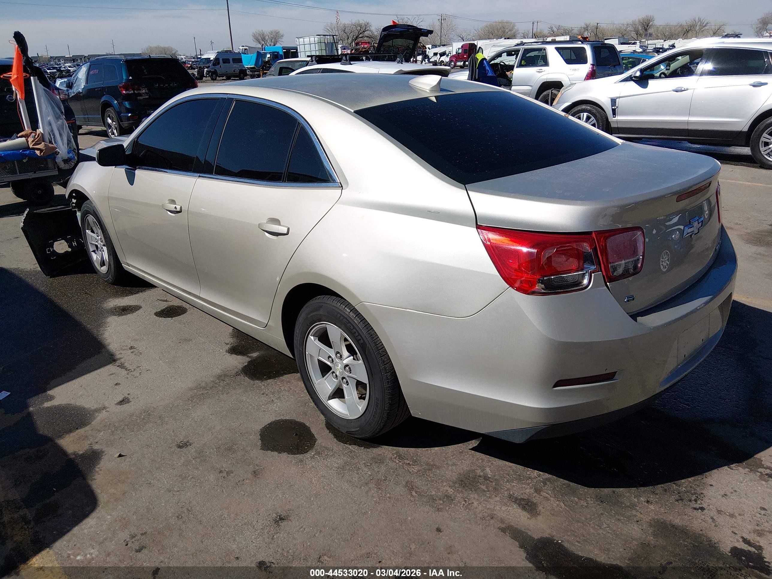 2016 Chevrolet Malibu Limited VIN 1G11C5SA4GF151325 IAAI salvage auction — Front End, Salvage (Utah), sold $325 on 2026-07-09 (photo 3)