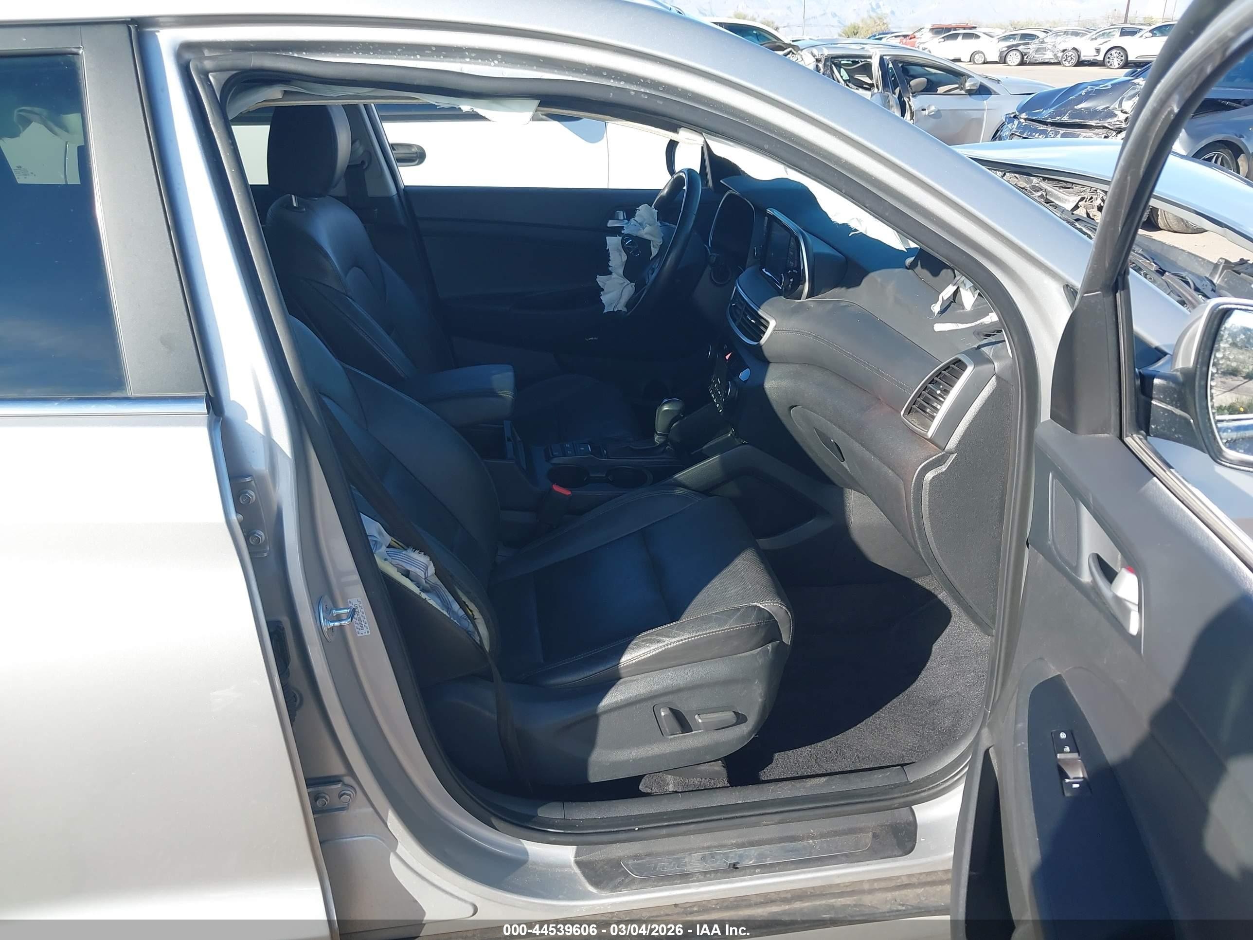 2021 Hyundai Tucson VIN KM8J33ALXMU305845 IAAI salvage auction — Unknown, Salvage (Arizona), sold $1,550 on 2026-07-09 (photo 5)