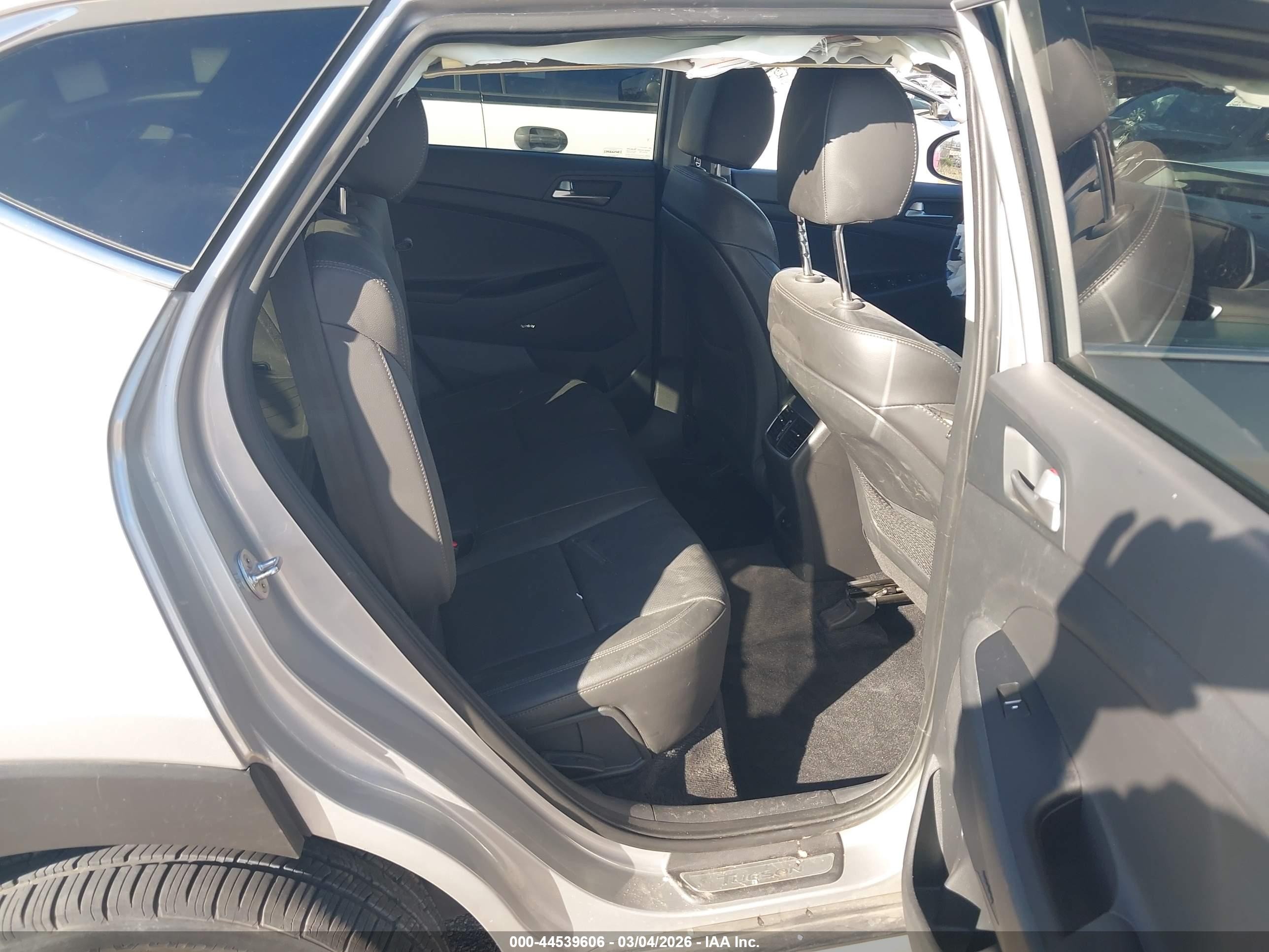 2021 Hyundai Tucson VIN KM8J33ALXMU305845 IAAI salvage auction — Unknown, Salvage (Arizona), sold $1,550 on 2026-07-09 (photo 8)