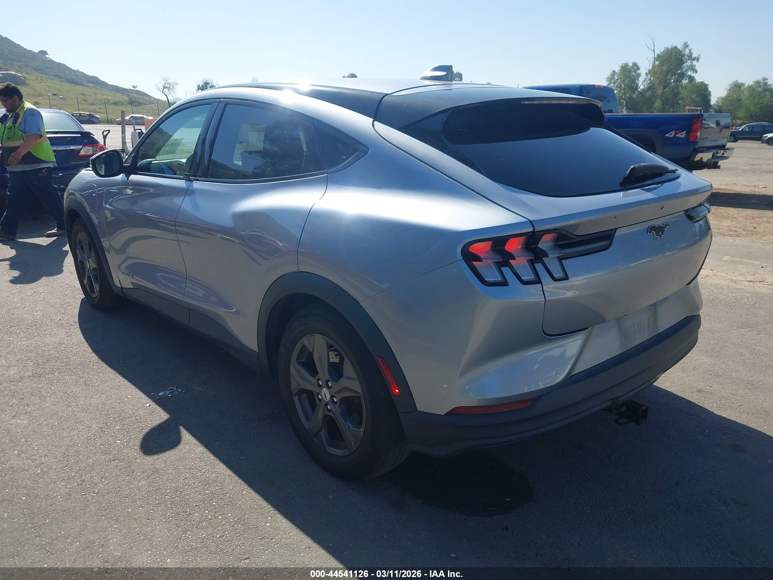 2022 Ford Mustang Mach-E VIN 3FMTK1SS7NMA28227 IAAI salvage auction — Front End, Salvage (California), sold $10,575 on 2026-07-07 (photo 3)