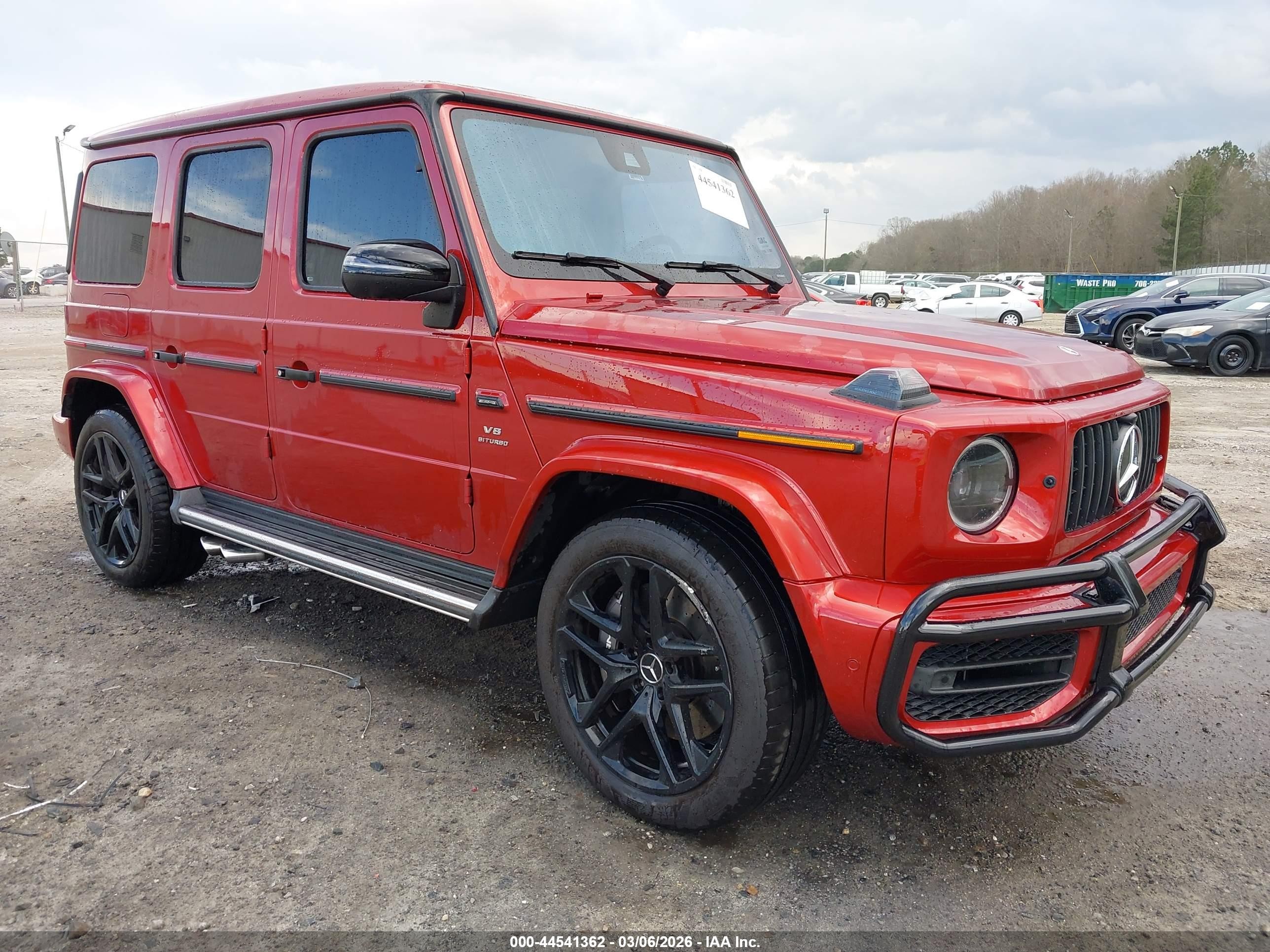 2022 Mercedes-Benz G-Class VIN W1NYC7HJ8NX448901 — IAAI salvage auction photo