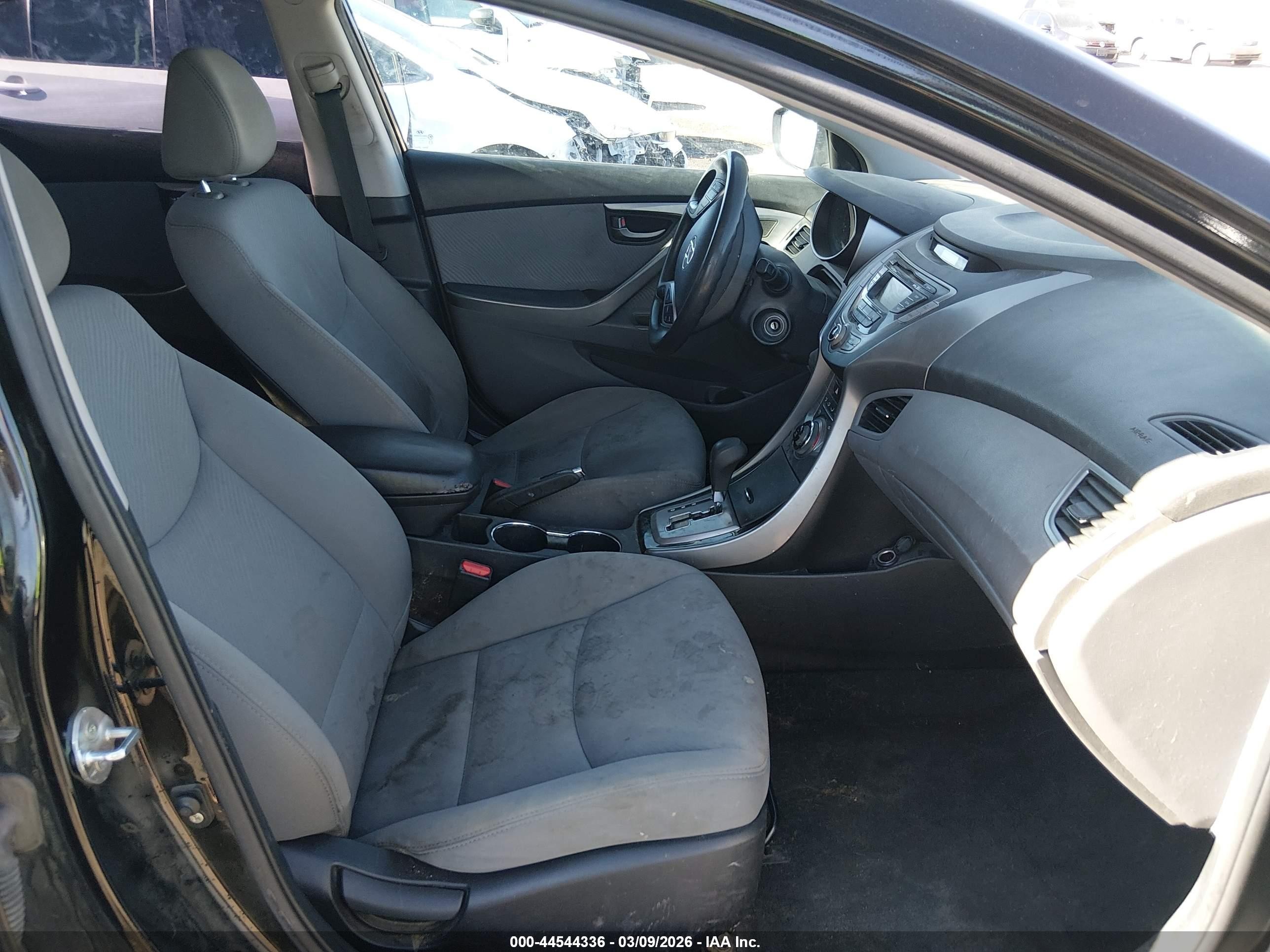 2013 Hyundai Elantra VIN KMHDH4AE3DU545342 IAAI salvage auction — Front End, Salvage (Nevada), sold $350 on 2026-07-10 (photo 5)