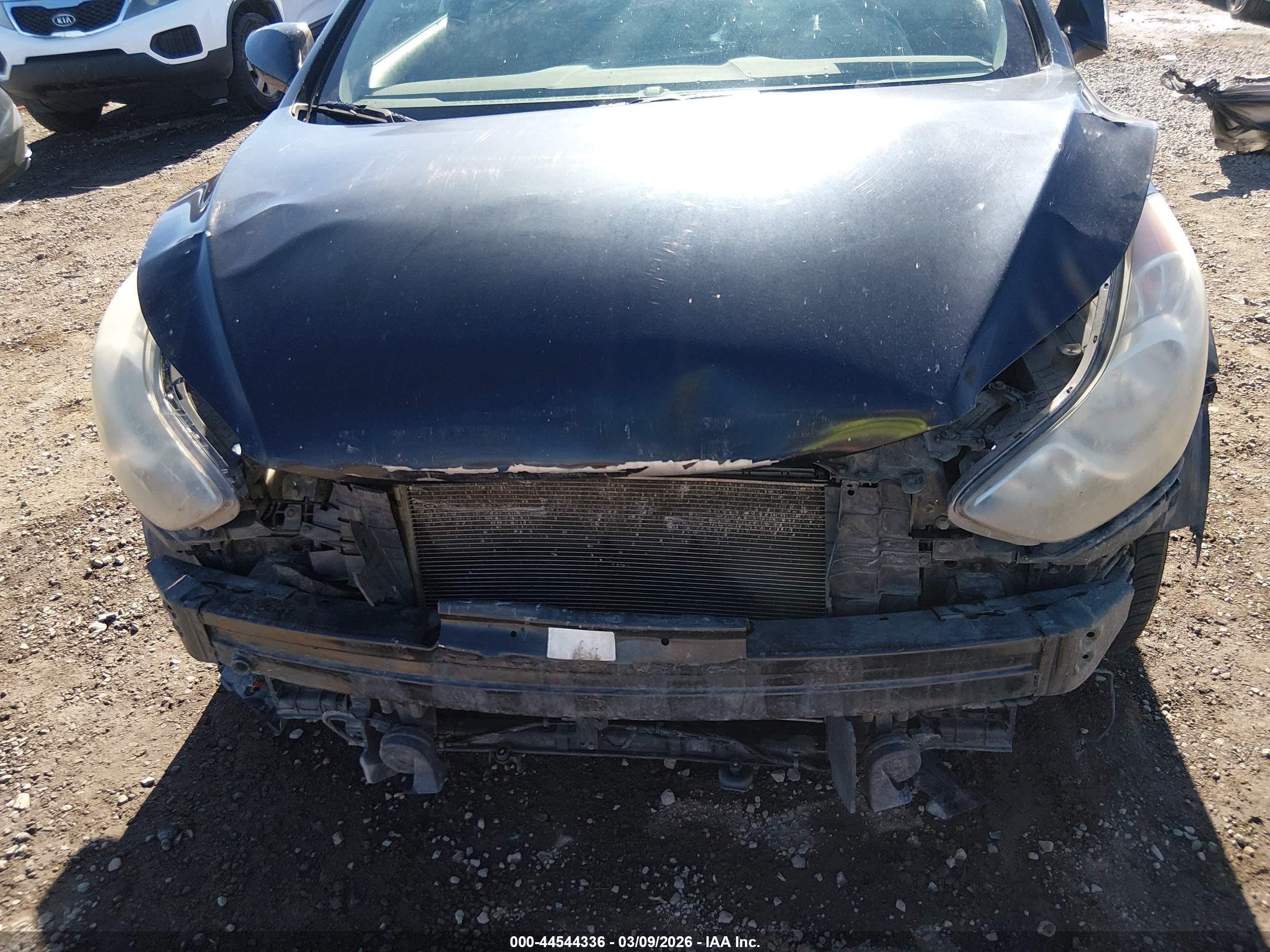 2013 Hyundai Elantra VIN KMHDH4AE3DU545342 IAAI salvage auction — Front End, Salvage (Nevada), sold $350 on 2026-07-10 (photo 6)