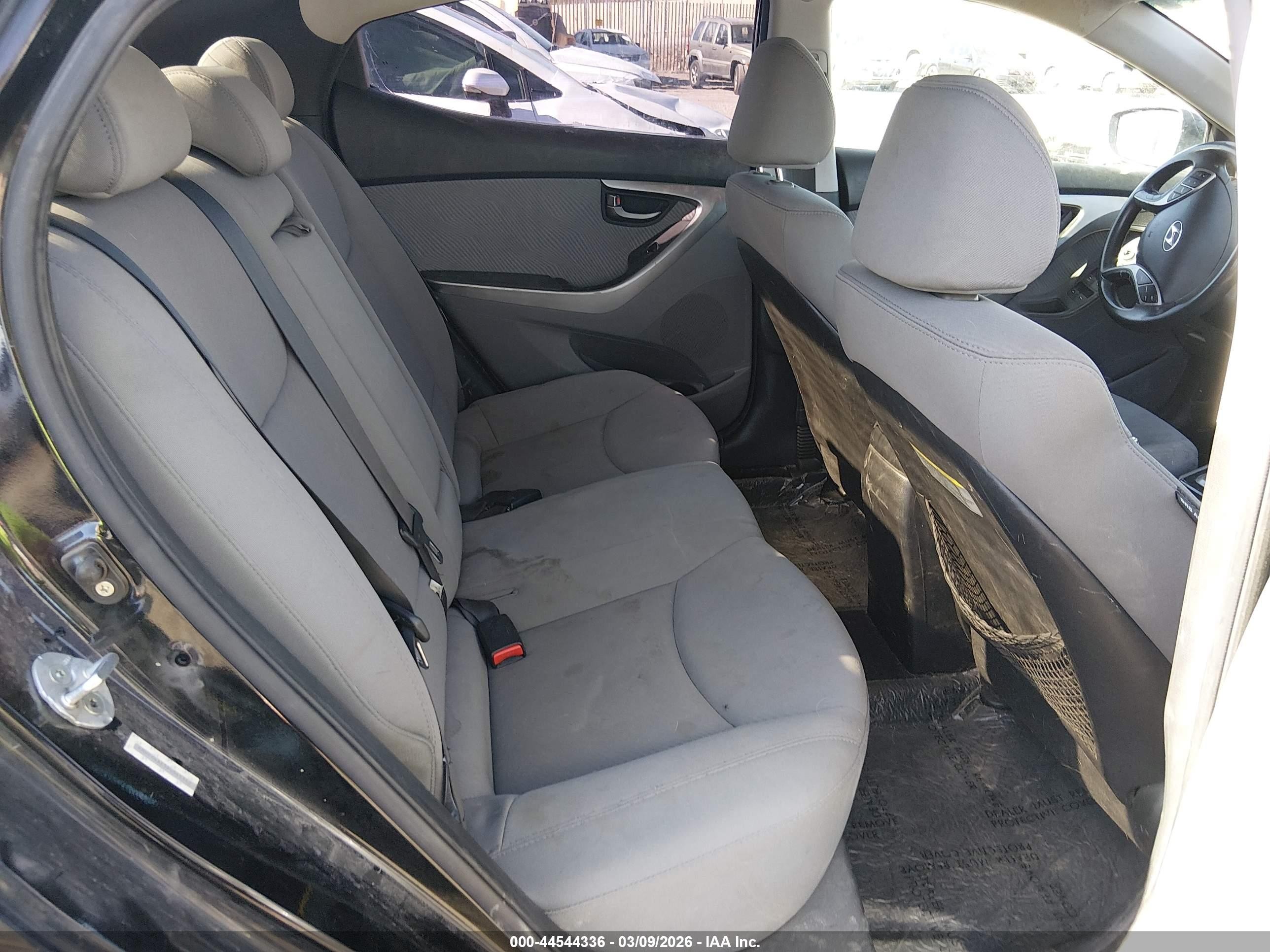2013 Hyundai Elantra VIN KMHDH4AE3DU545342 IAAI salvage auction — Front End, Salvage (Nevada), sold $350 on 2026-07-10 (photo 8)