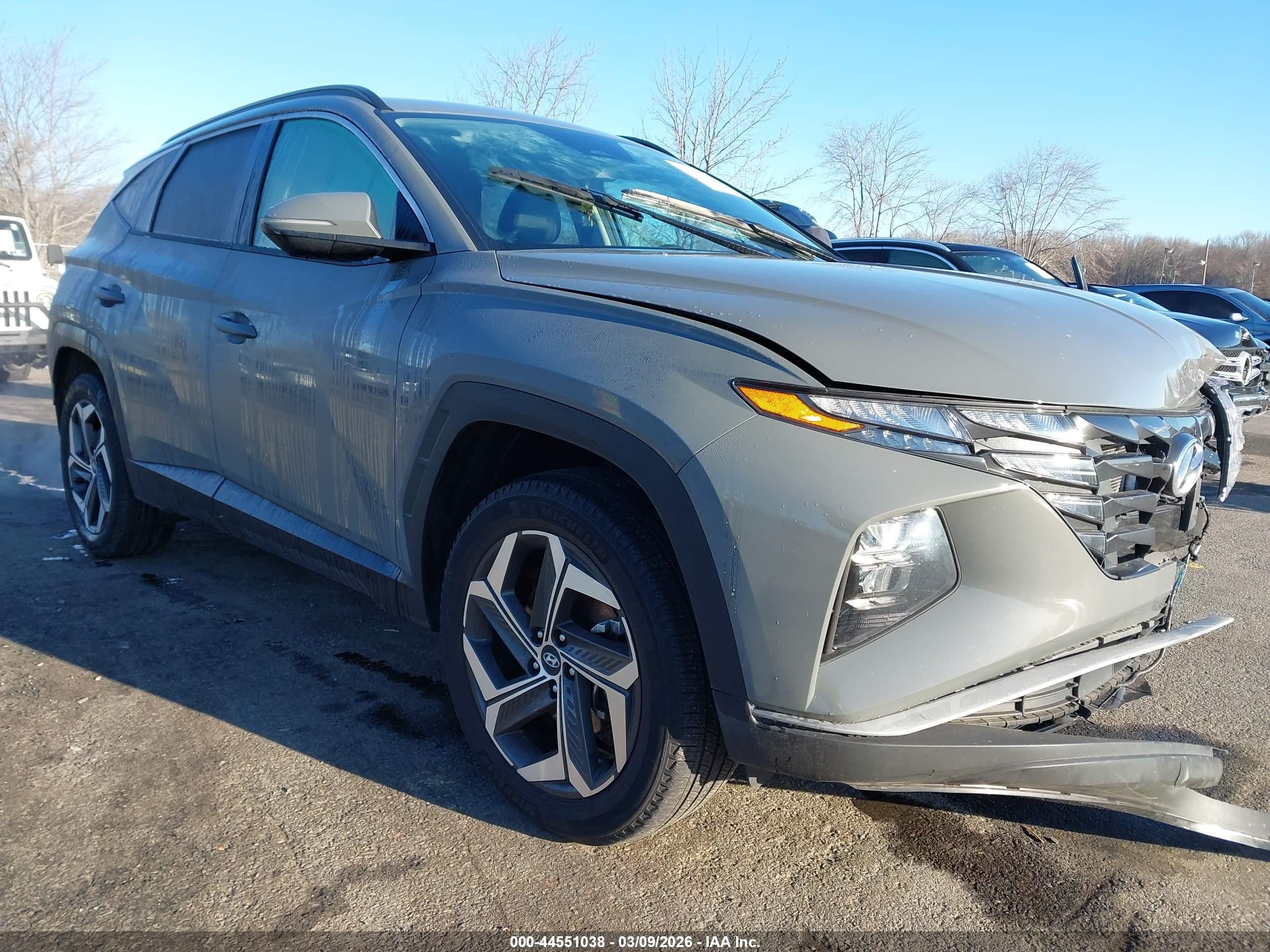2024 Hyundai Tucson VIN 5NMJFCDE0RH376401 — IAAI salvage auction photo