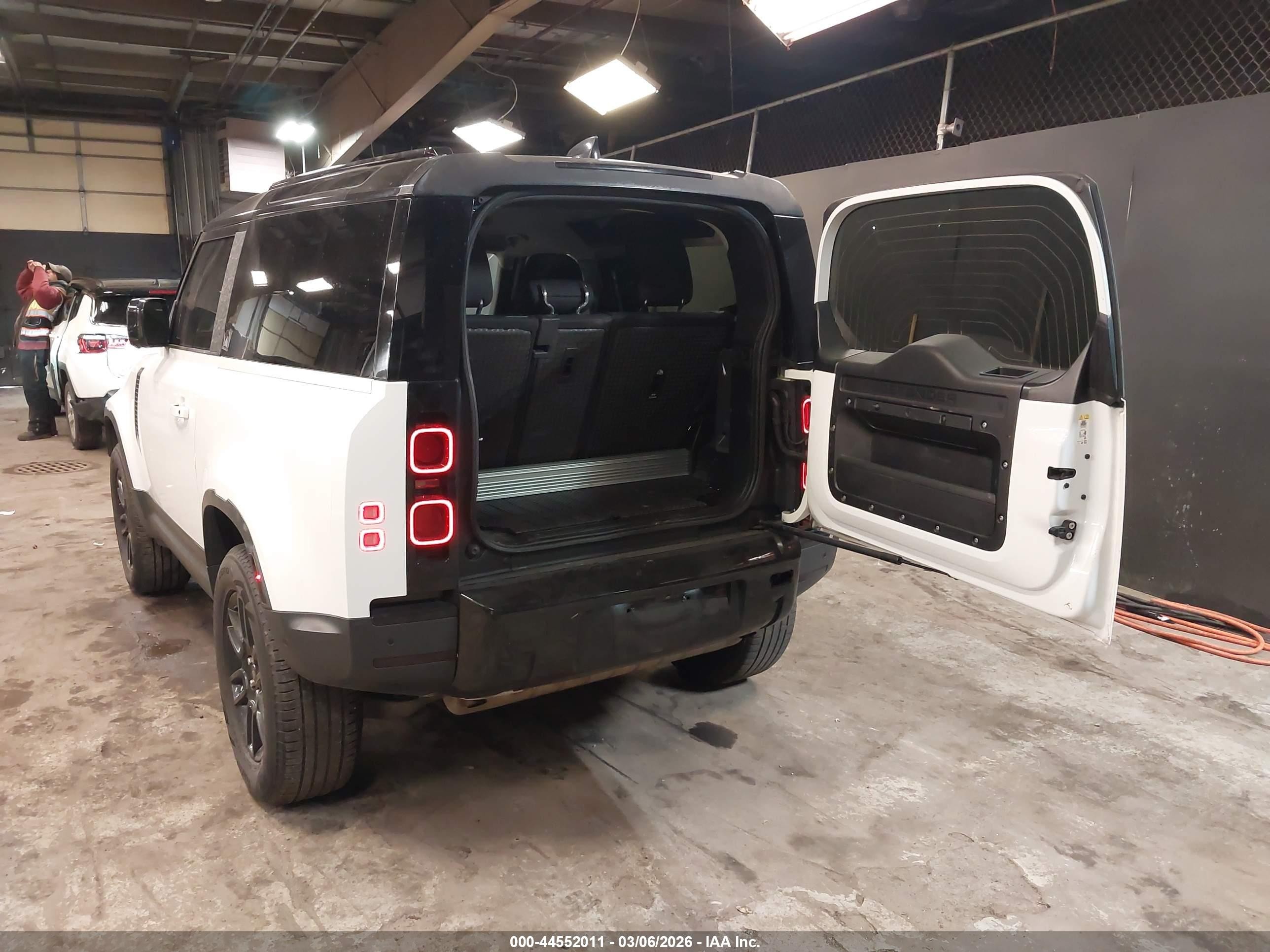 2022 Land Rover Defender VIN SALEK6RX3N2064184 IAAI salvage auction — Side, Mv-907A (New York), sold $18,100 on 2026-06-30 (photo 3)