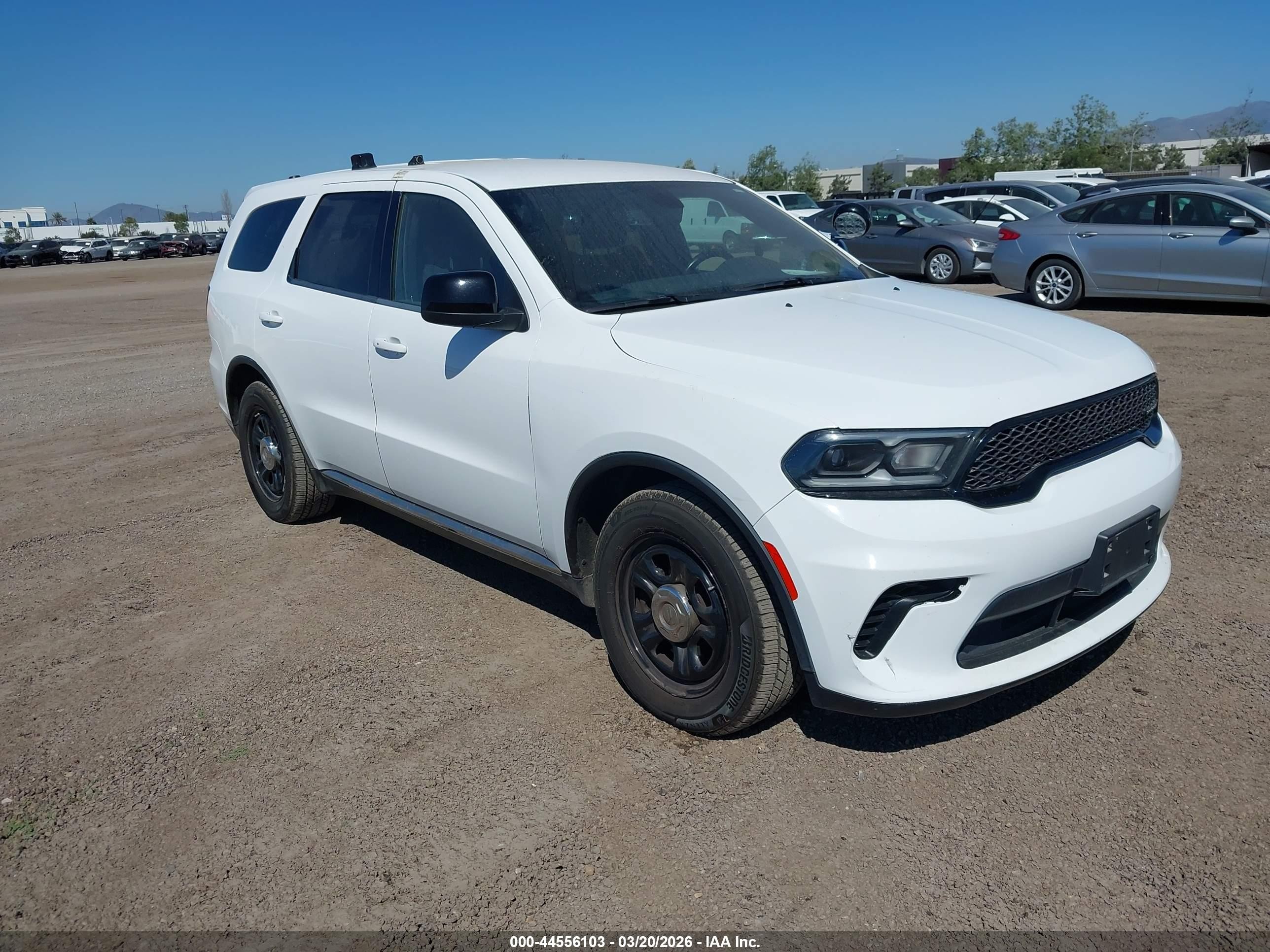 2023 Dodge Durango VIN 1C4RDJFG5PC590002 IAAI salvage auction — Unknown, SF97 (California), sold $3,900 on 2026-04-08 (photo 1)
