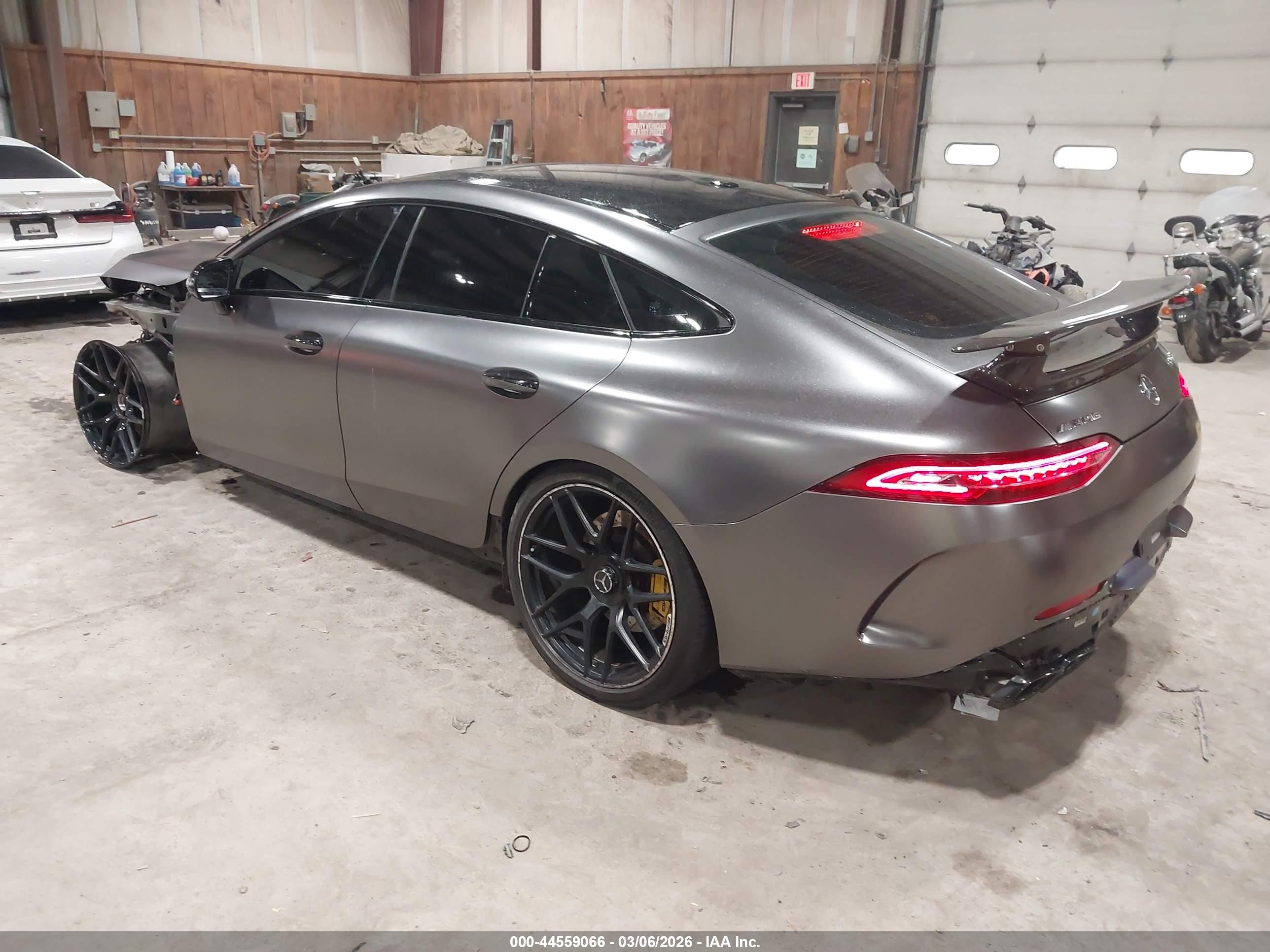 2019 Mercedes-benz AMG GT VIN WDD7X8KB6KA006492 IAAI salvage auction — Front End, Clear (New York), sold $20,500 on 2026-03-11 (photo 3)