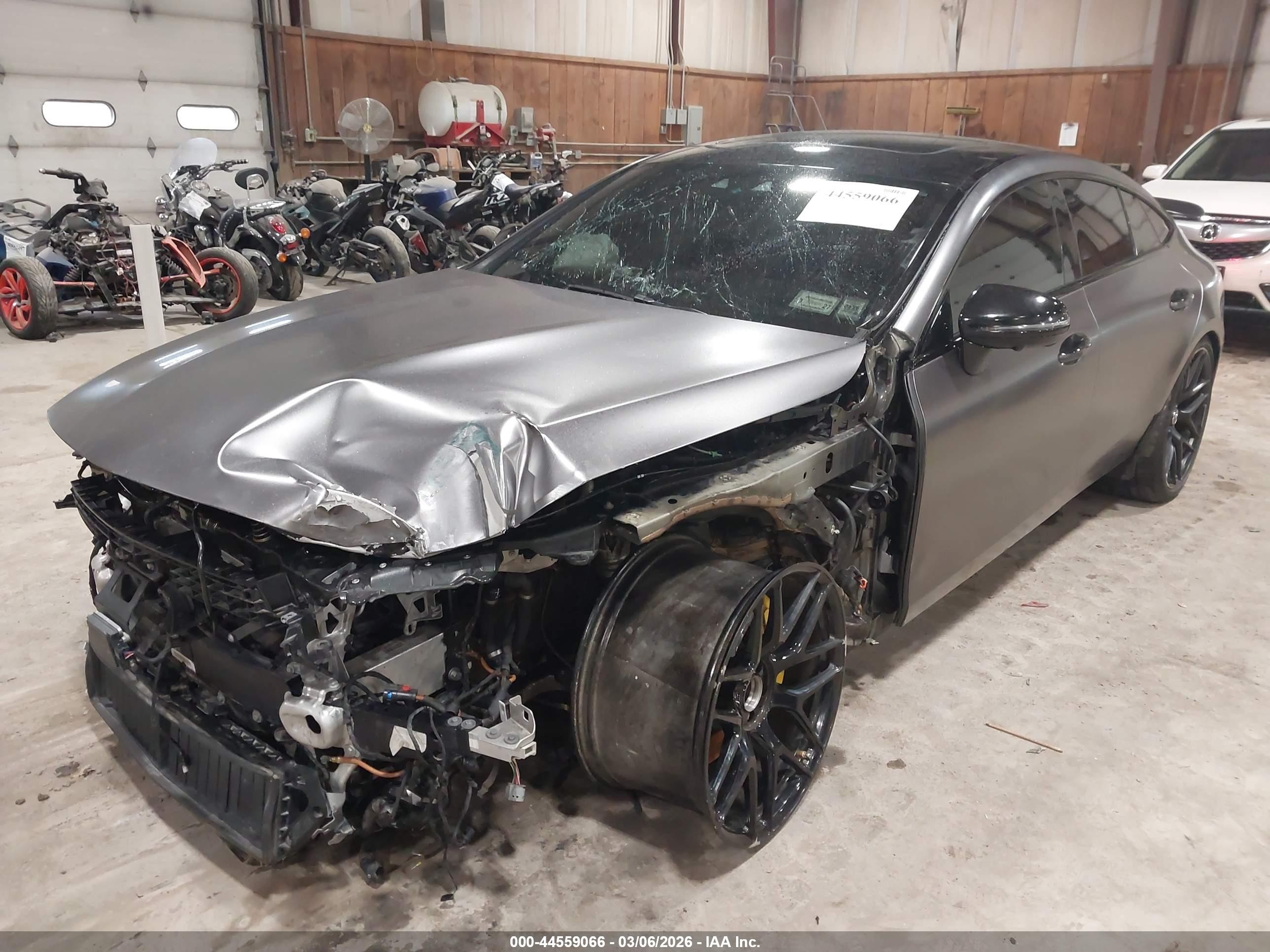 2019 Mercedes-benz AMG GT VIN WDD7X8KB6KA006492 IAAI salvage auction — Front End, Clear (New York), sold $20,500 on 2026-03-11 (photo 6)
