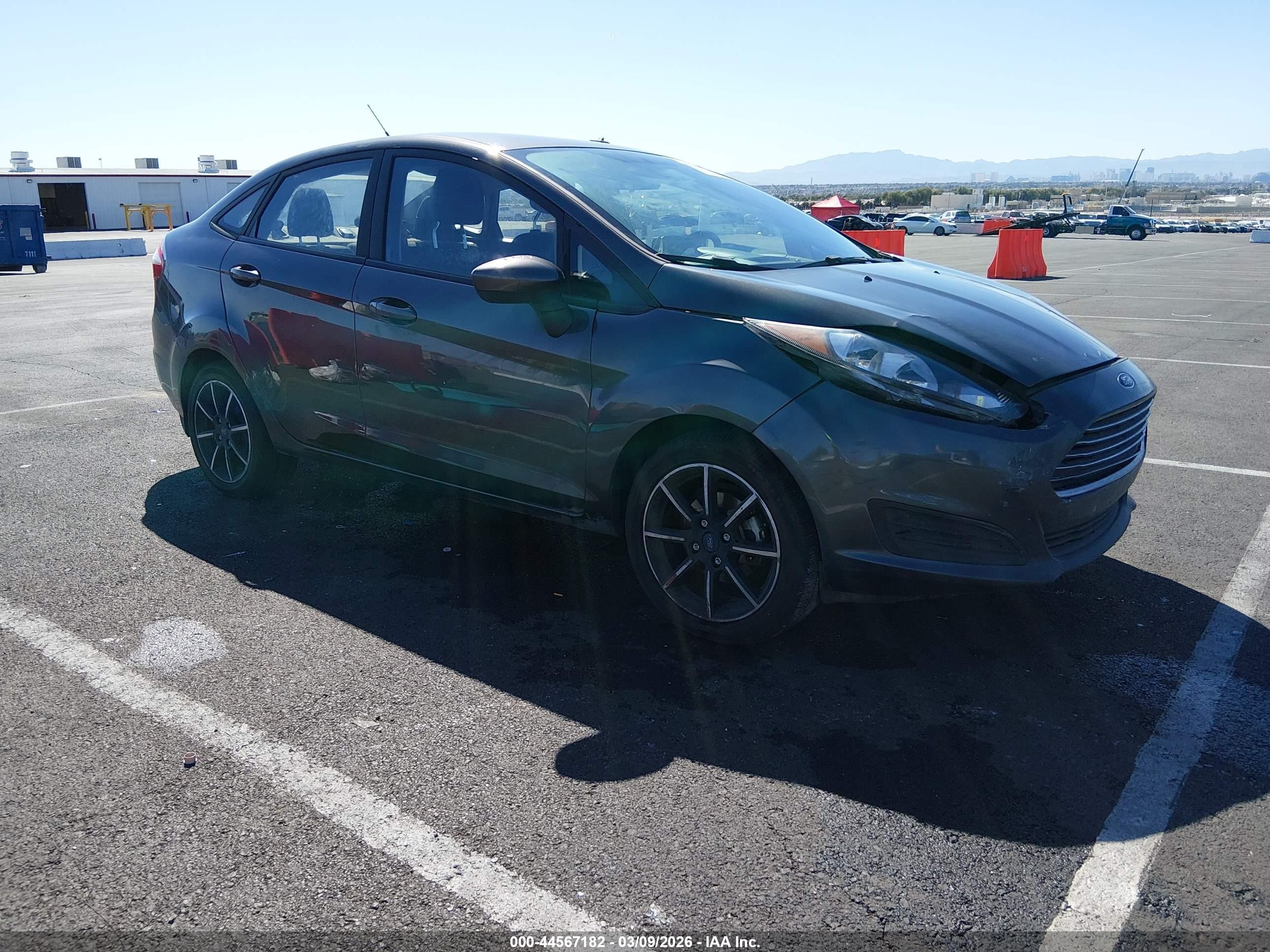 2017 Ford Fiesta VIN 3FADP4BJ0HM162204 IAAI salvage auction — Unknown, Salvage (Nevada), sold $1,200 on 2026-07-11 (photo 1)