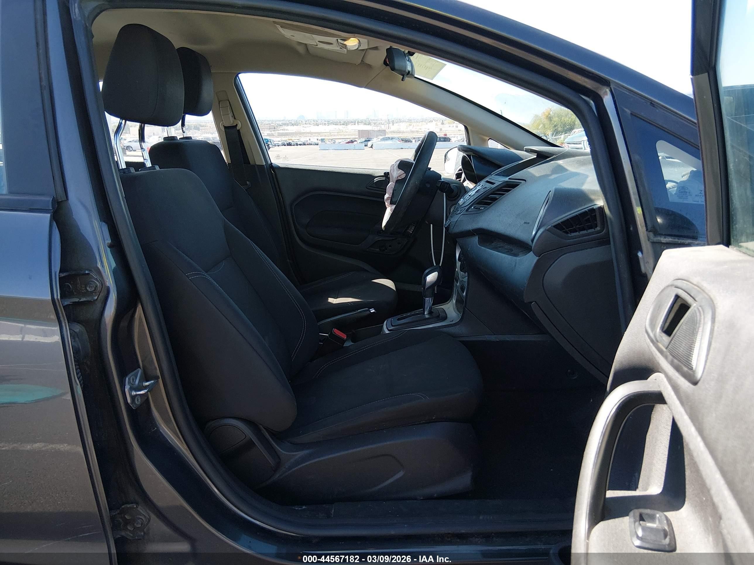 2017 Ford Fiesta VIN 3FADP4BJ0HM162204 IAAI salvage auction — Unknown, Salvage (Nevada), sold $1,200 on 2026-07-11 (photo 5)