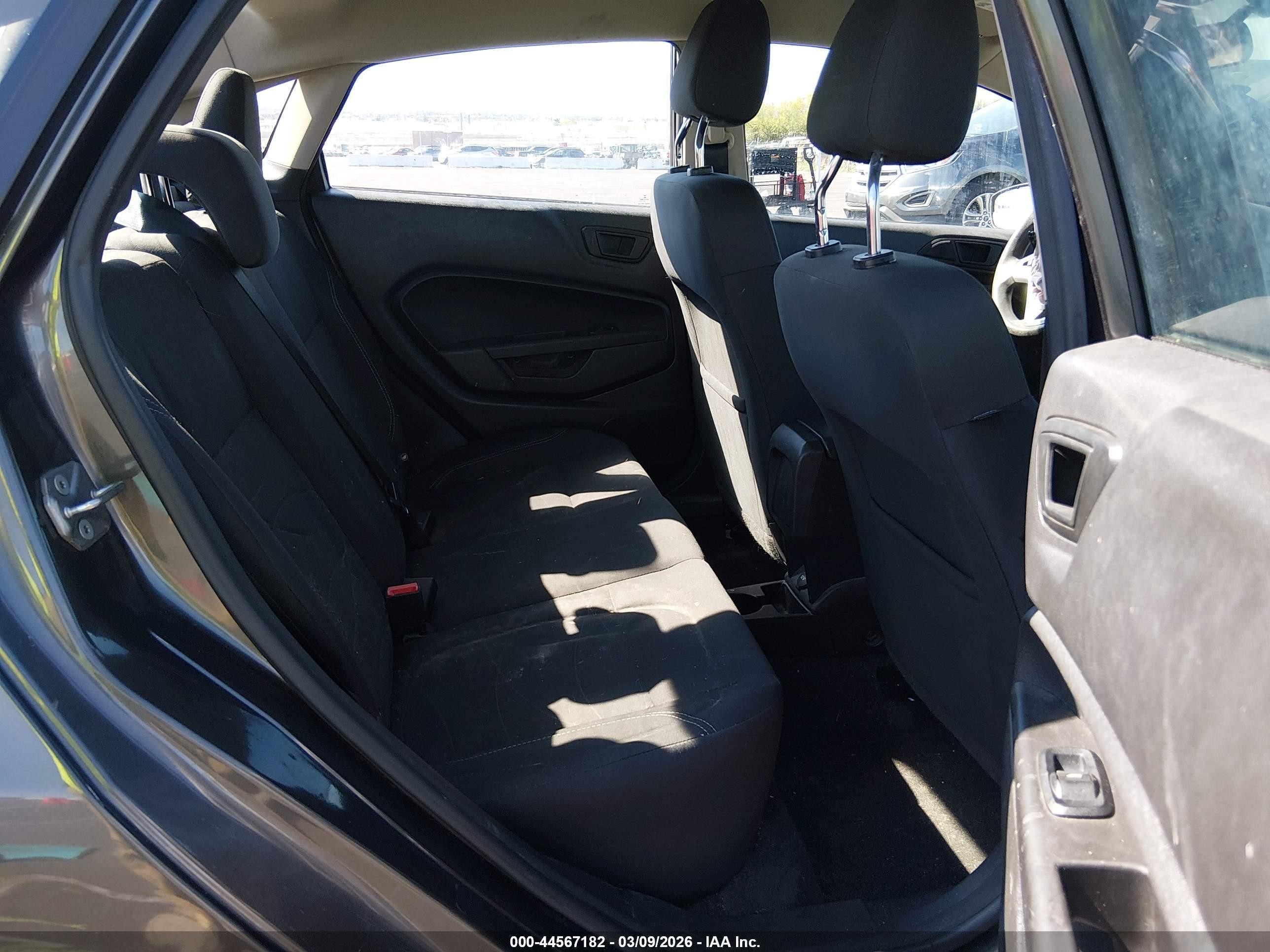 2017 Ford Fiesta VIN 3FADP4BJ0HM162204 IAAI salvage auction — Unknown, Salvage (Nevada), sold $1,200 on 2026-07-11 (photo 8)