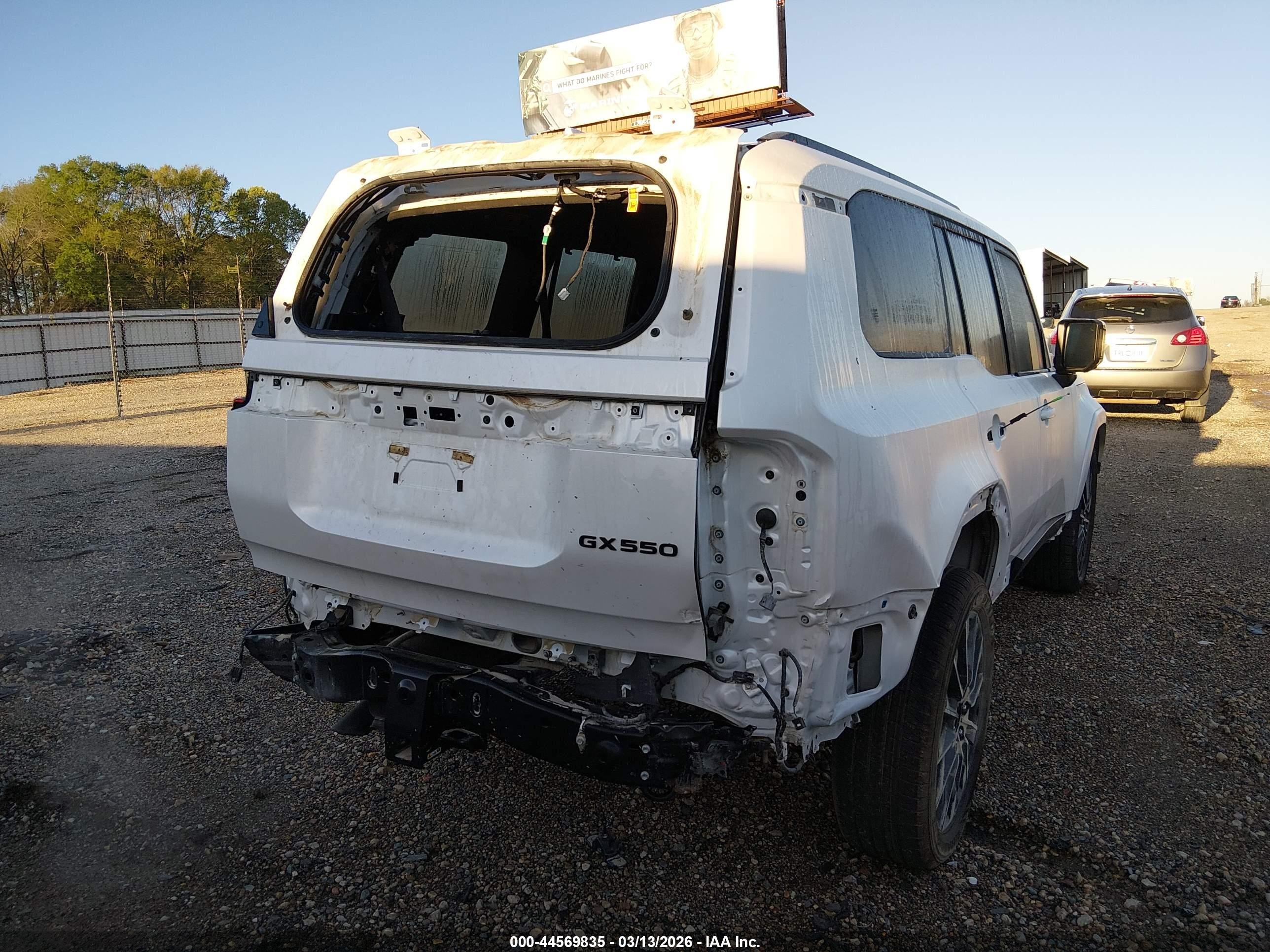 2024 Lexus Gx VIN JTJVBCDXXR5018222 IAAI salvage auction — Rear End, Salvage (Louisiana), sold $46,900 on 2026-07-06 (photo 6)