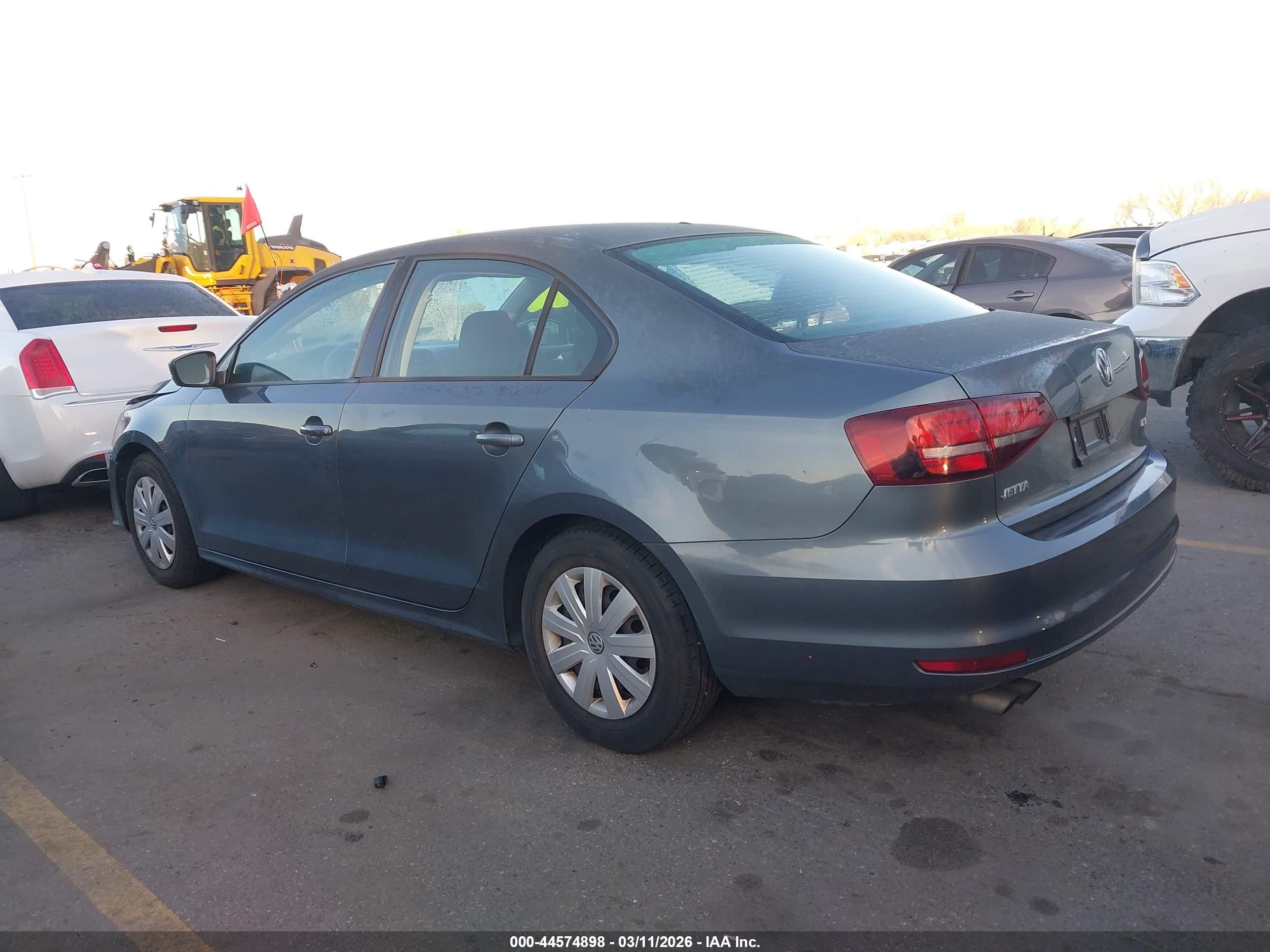 2016 Volkswagen Jetta VIN 3VW267AJ4GM303472 IAAI salvage auction — Front End, Salvage (Utah), sold $1,050 on 2026-07-02 (photo 3)