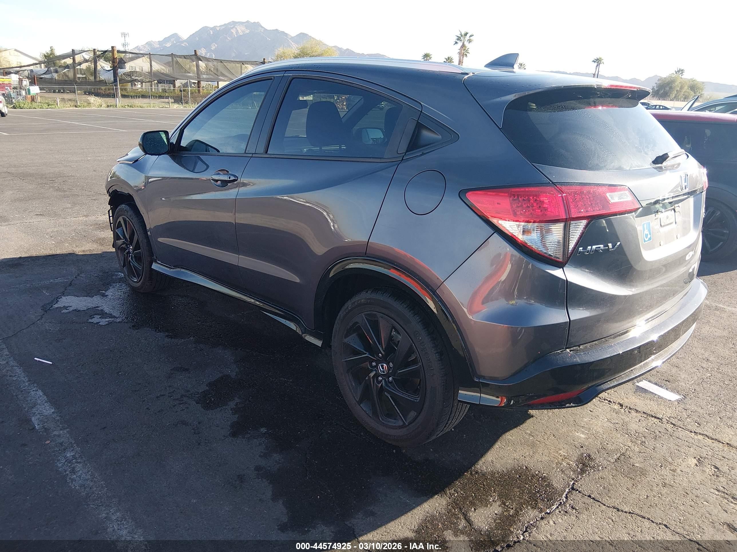2022 Honda HR-V VIN 3CZRU6H14NM741438 IAAI salvage auction — Front End, Salvage (Nevada), sold $7,400 on 2026-07-10 (photo 3)