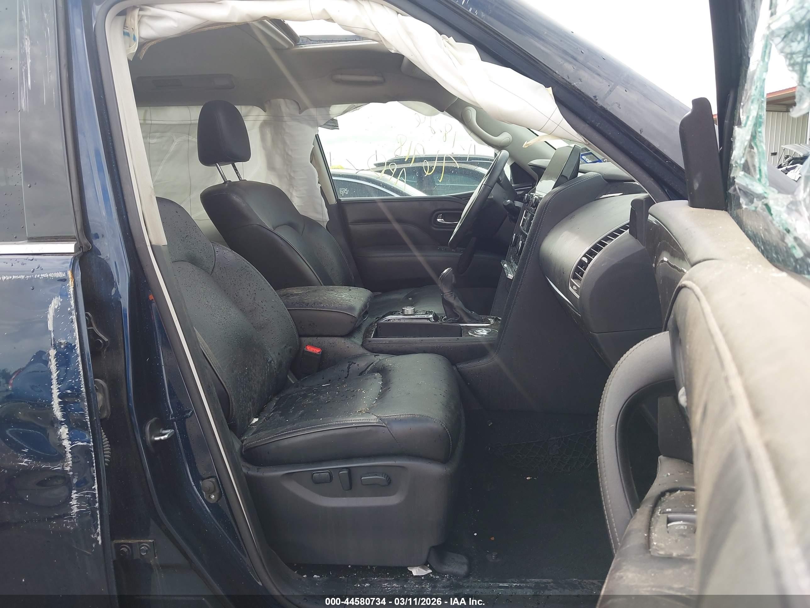 2023 Infiniti Qx80 VIN JN8AZ2AD8P9875151 IAAI salvage auction — Rollover, Original (Texas), sold $5,600 on 2026-09-11 (photo 5)