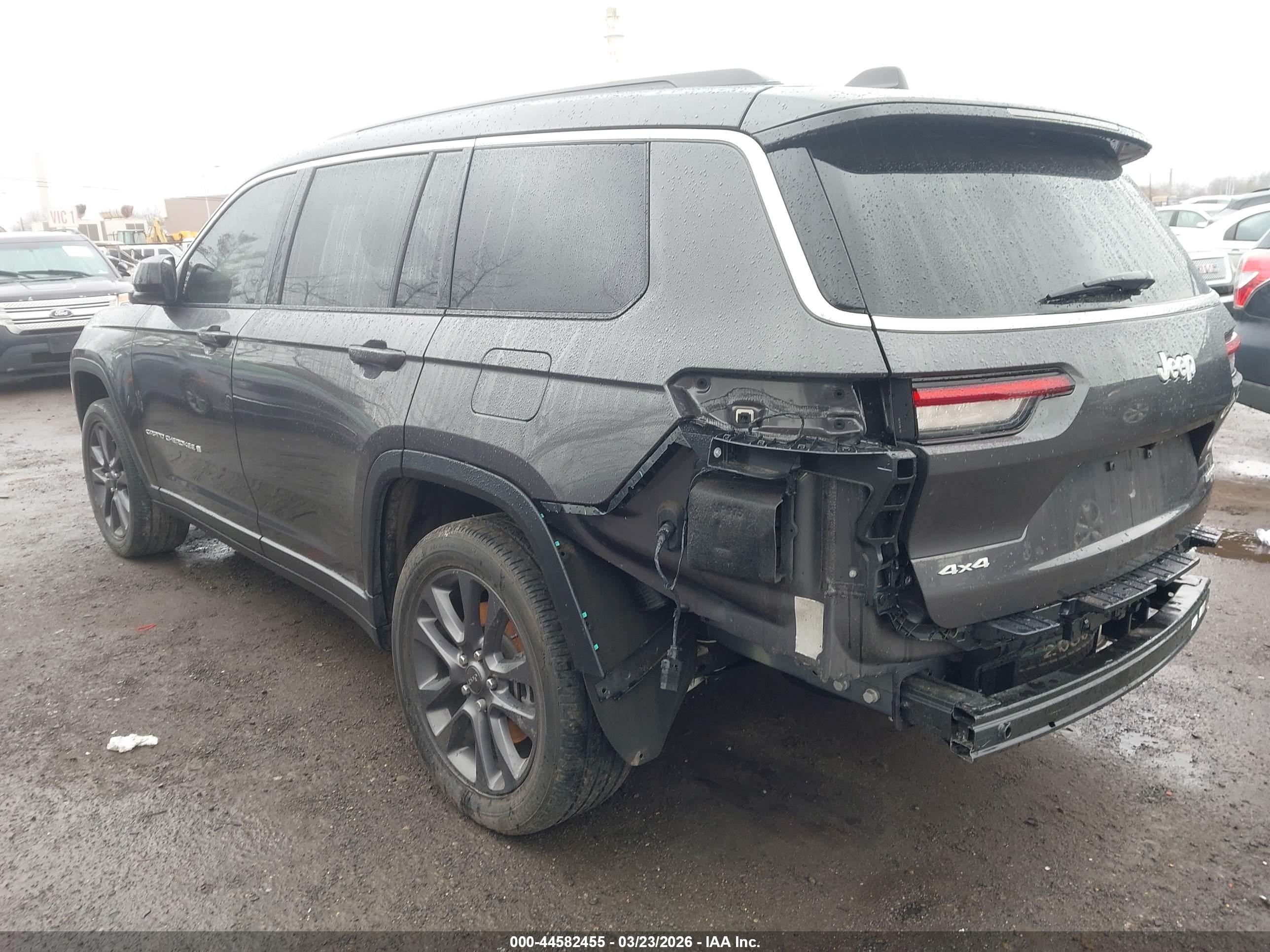 2024 Jeep Grand Cherokee L VIN 1C4RJKAG6R8600211 IAAI salvage auction — Front End, Salvage (New Jersey), sold $12,000 on 2026-07-05 (photo 3)