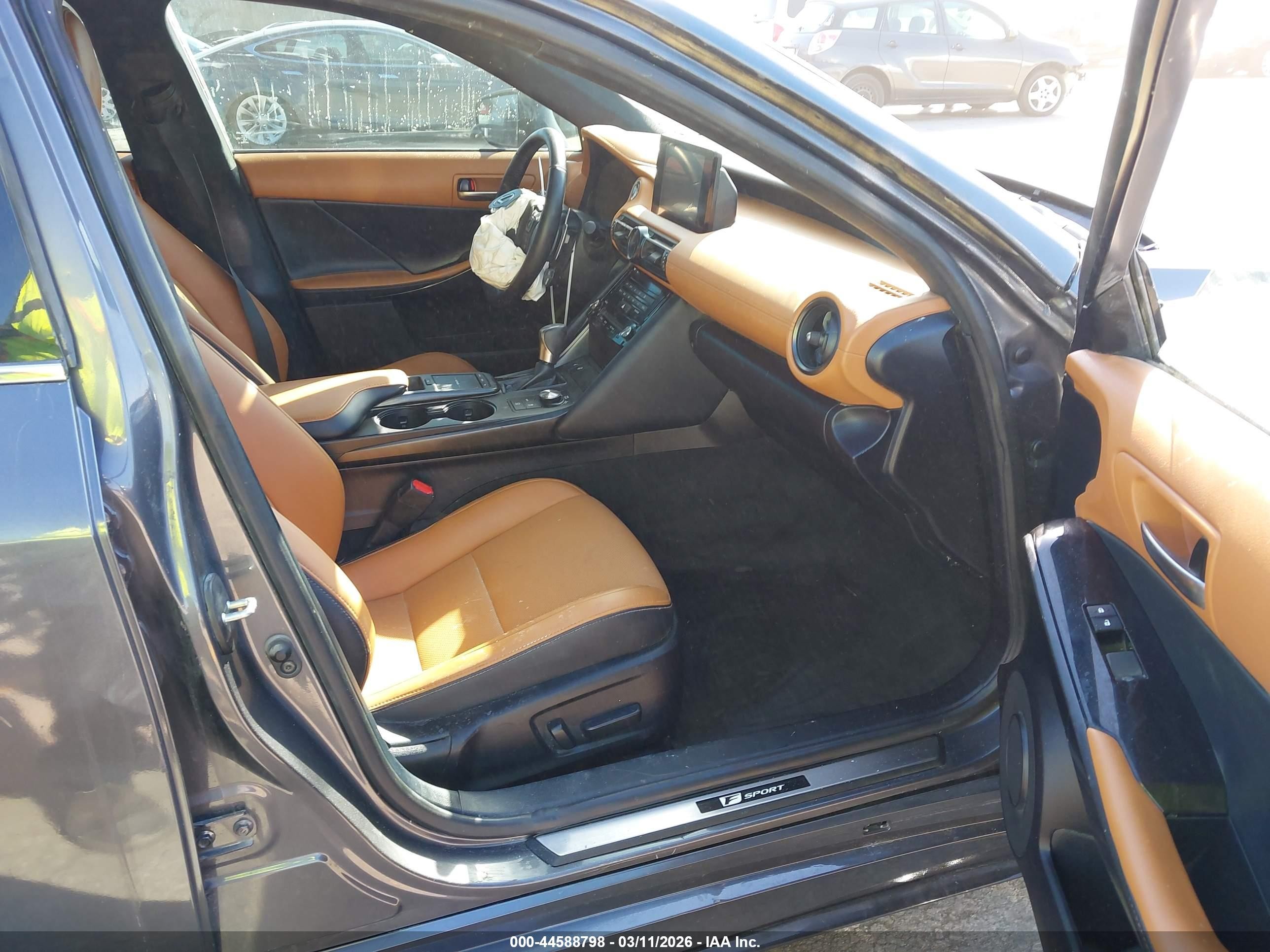 2025 Lexus Is VIN JTHBA1D20S5134521 IAAI salvage auction — Front End, Salvage Title (California), sold $4,000 on 2026-05-13 (photo 5)
