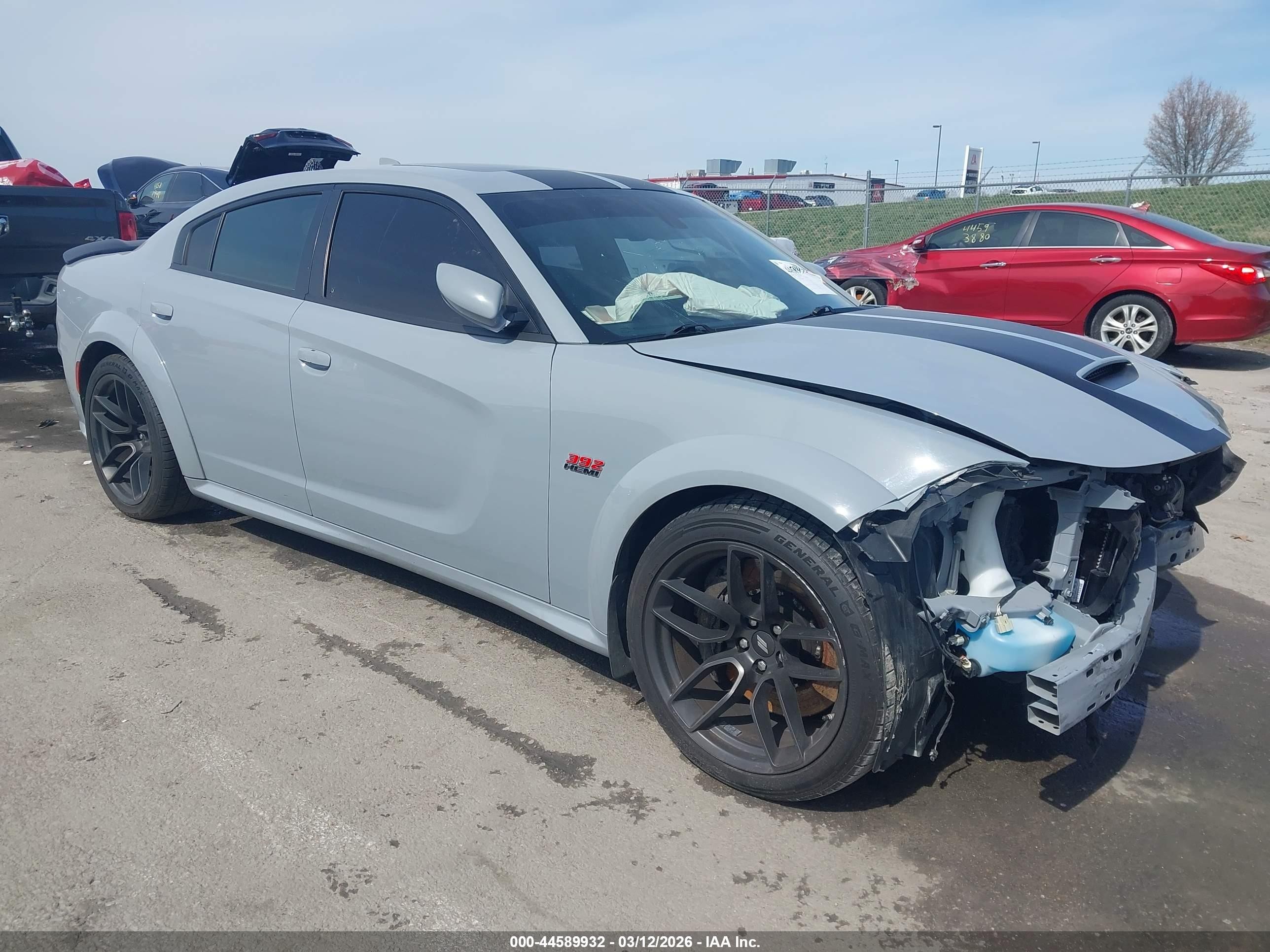 2022 Dodge Charger VIN 2C3CDXGJ1NH154880 — IAAI salvage auction photo