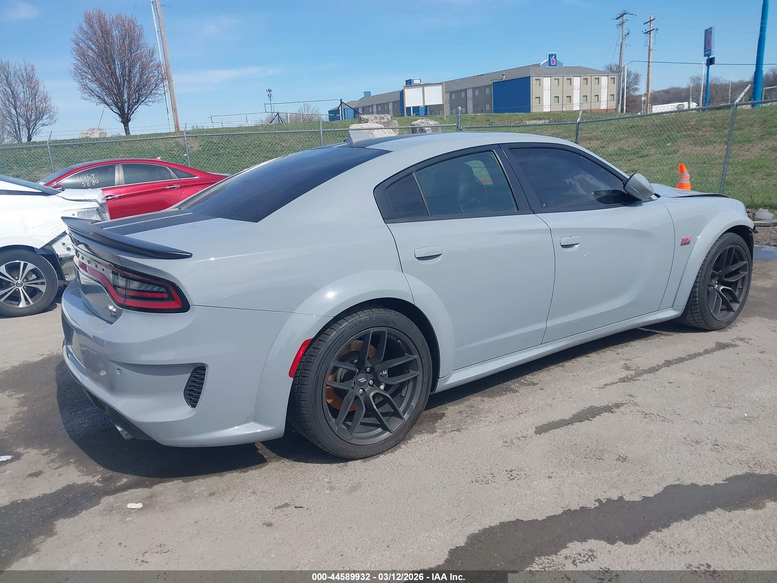 2022 Dodge Charger VIN 2C3CDXGJ1NH154880 IAAI salvage auction — Front End, Salvage (Missouri), sold $22,600 on 2026-09-23 (photo 4)