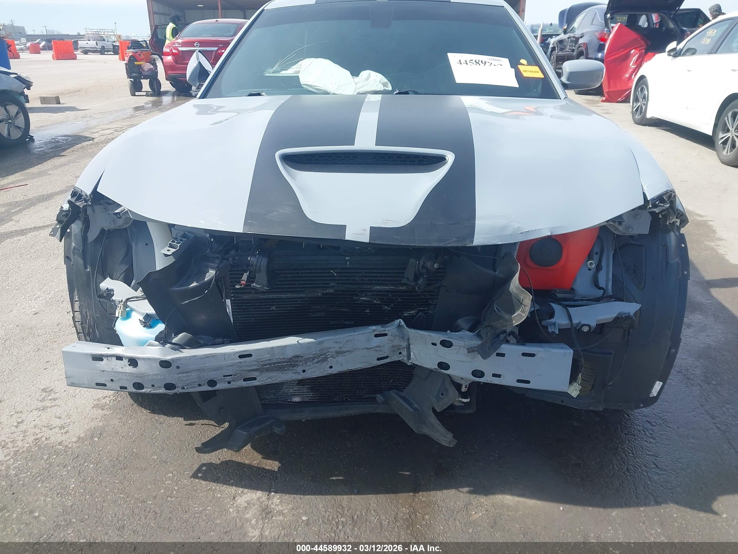 2022 Dodge Charger VIN 2C3CDXGJ1NH154880 IAAI salvage auction — Front End, Salvage (Missouri), sold $22,600 on 2026-09-23 (photo 6)