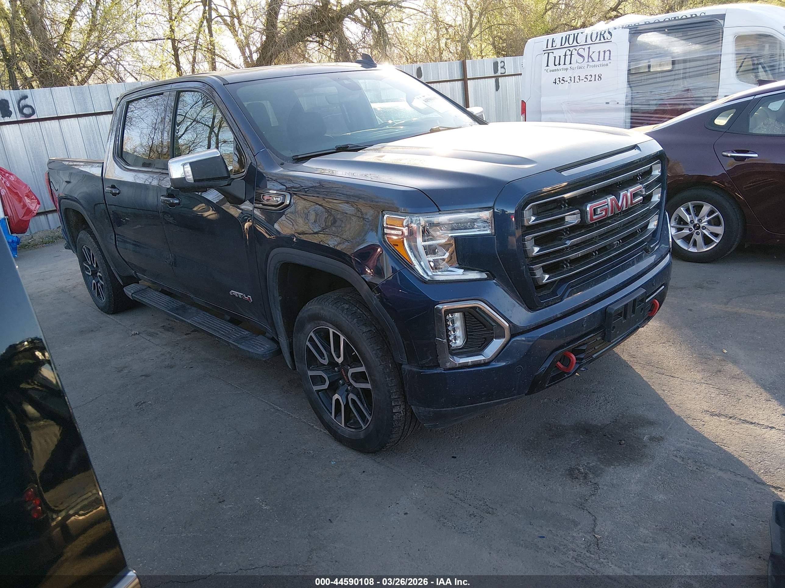 2020 GMC Sierra 1500 VIN 3GTP9EEL2LG282923 — IAAI salvage auction photo
