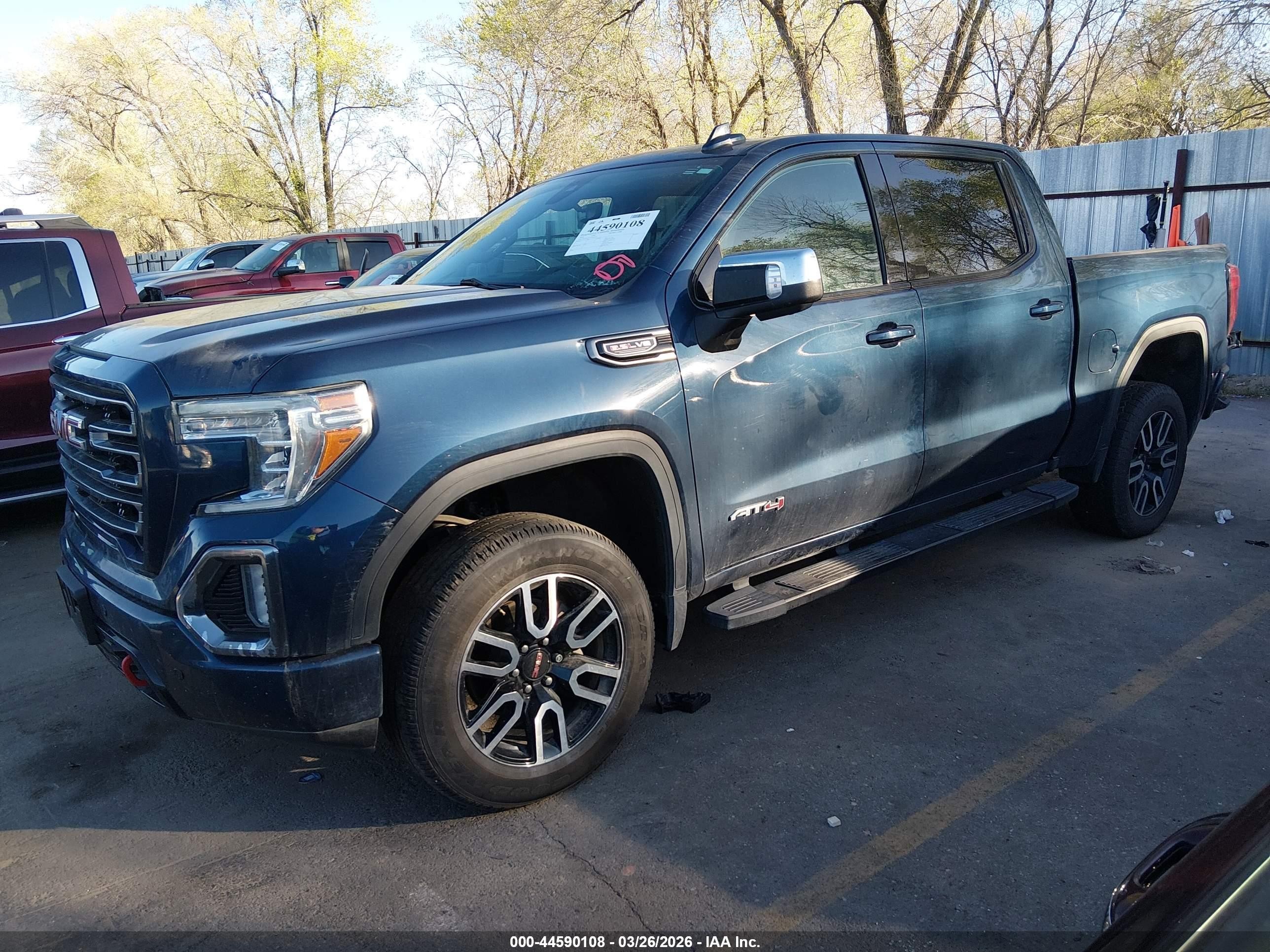 2020 Gmc SIERRA VIN 3GTP9EEL2LG282923 IAAI salvage auction — Unknown, Salvage (Utah), sold $19,400 on 2026-08-13 (photo 2)