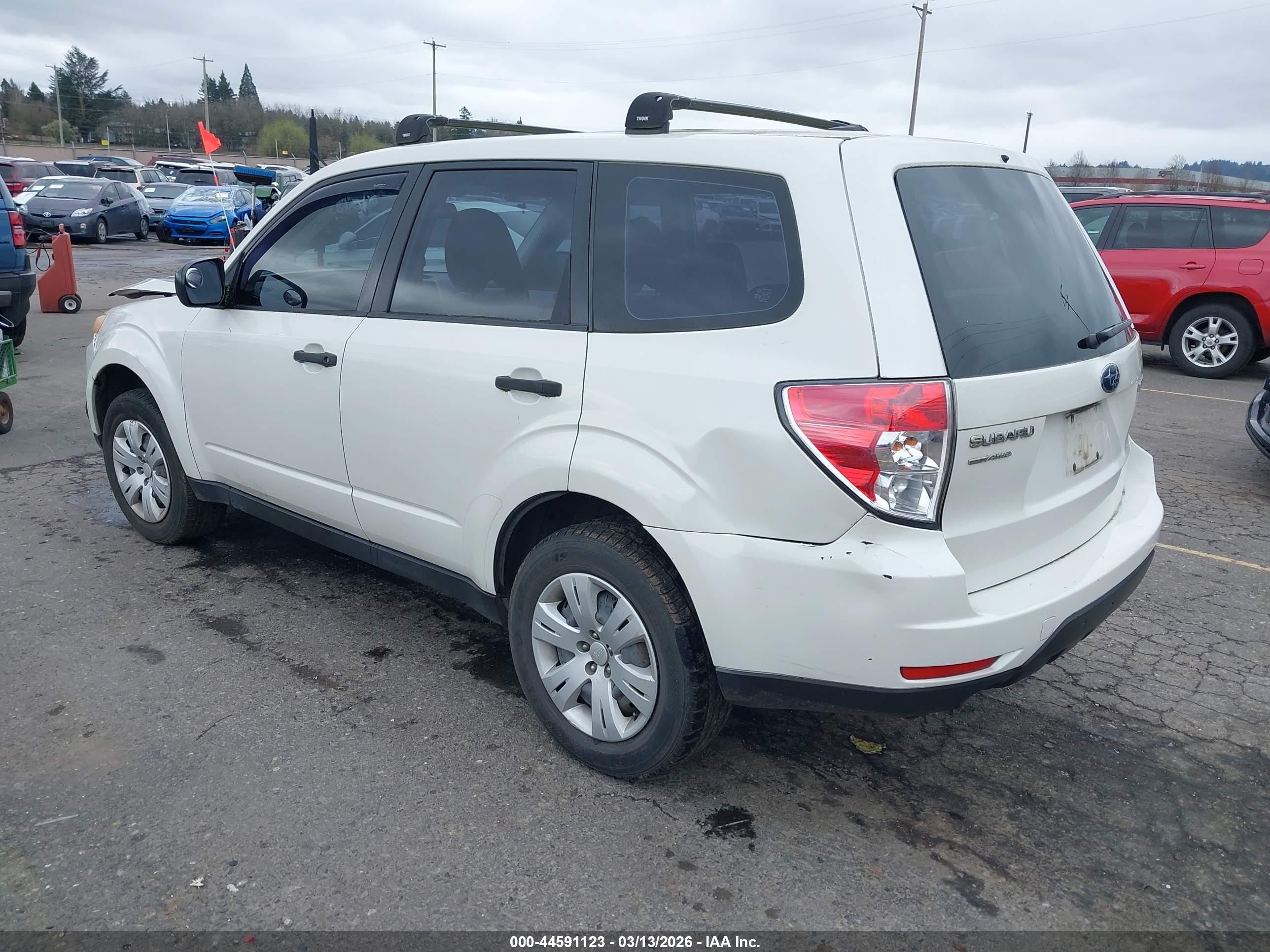 2013 Subaru Forester VIN JF2SHBAC6DH436642 IAAI salvage auction — Front & Rear, Salvage (Oregon), sold $700 on 2026-07-09 (photo 3)
