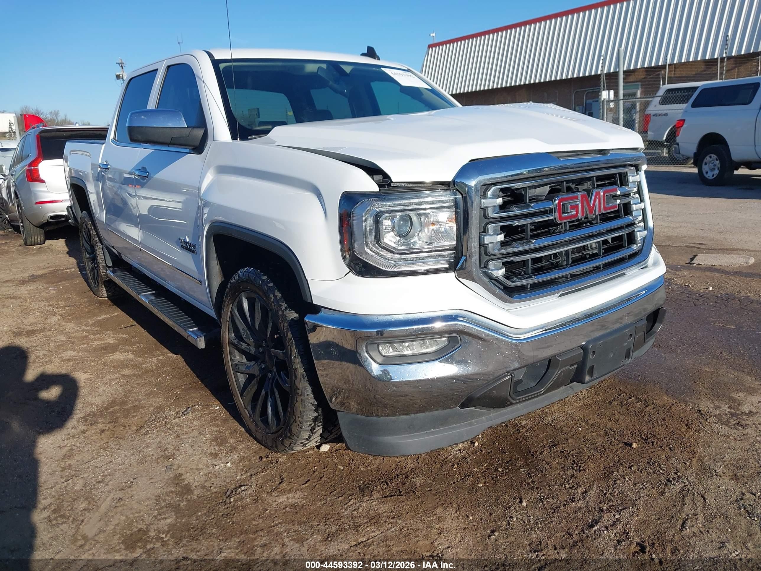 2017 GMC Sierra 1500 VIN 3GTP1NECXHG402272 — IAAI salvage auction photo
