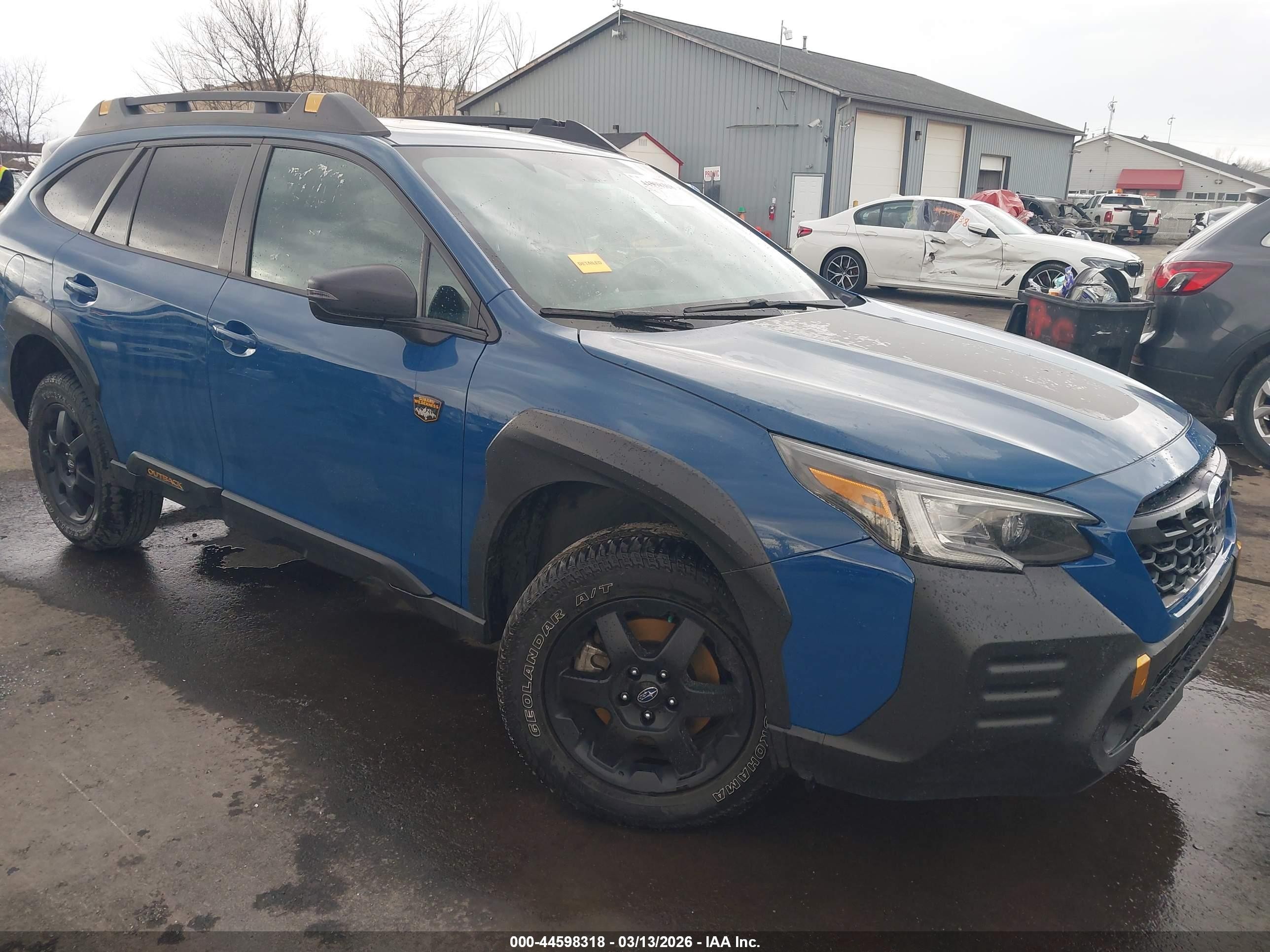 2023 Subaru Outback VIN 4S4BTGUD3P3127478 — IAAI salvage auction photo