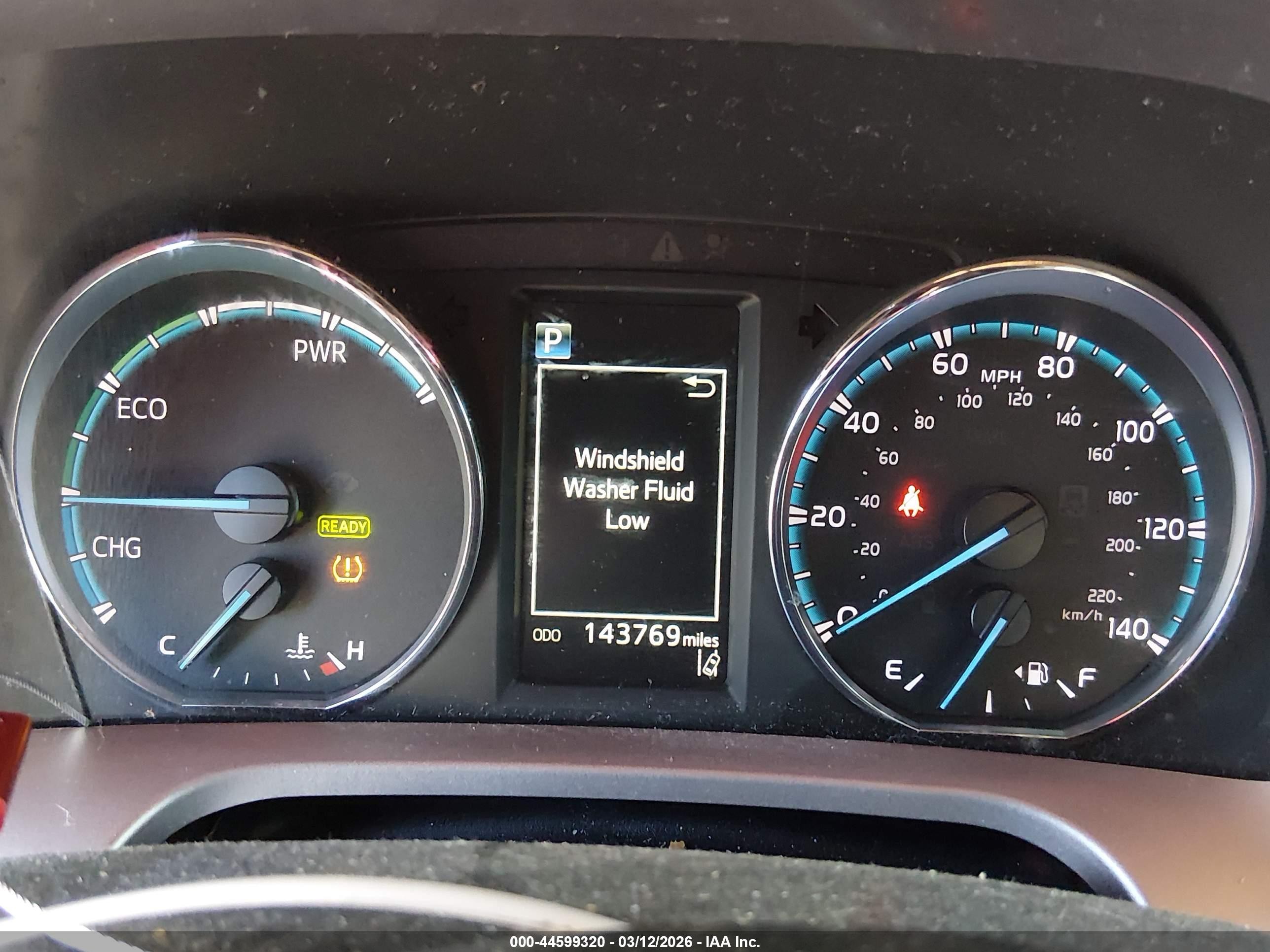 2016 Toyota RAV4 Hybrid VIN JTMDJREV6GD010848 IAAI salvage auction — Rear End, Salvage (Nevada), sold $2,550 on 2026-07-01 (photo 7)