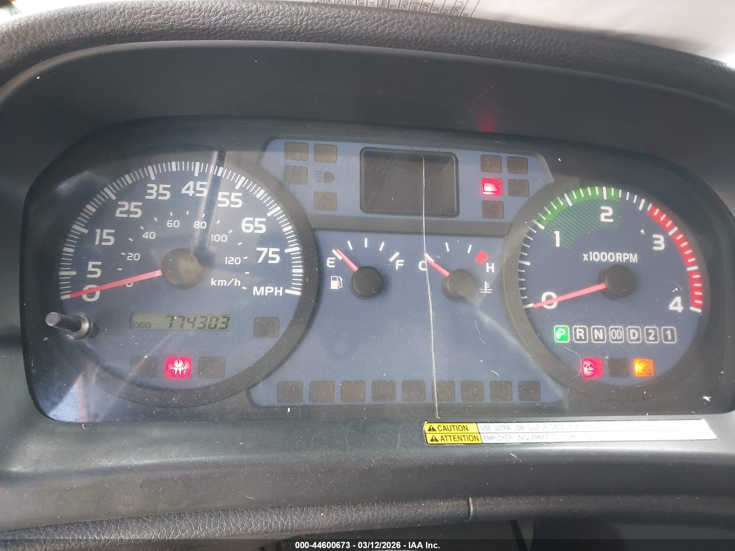 2009 Hino 258 VIN 5PVND8JLX92S50056 IAAI salvage auction — Normal Wear, Clear (Florida), sold $30,000 on 2026-04-21 (photo 5)