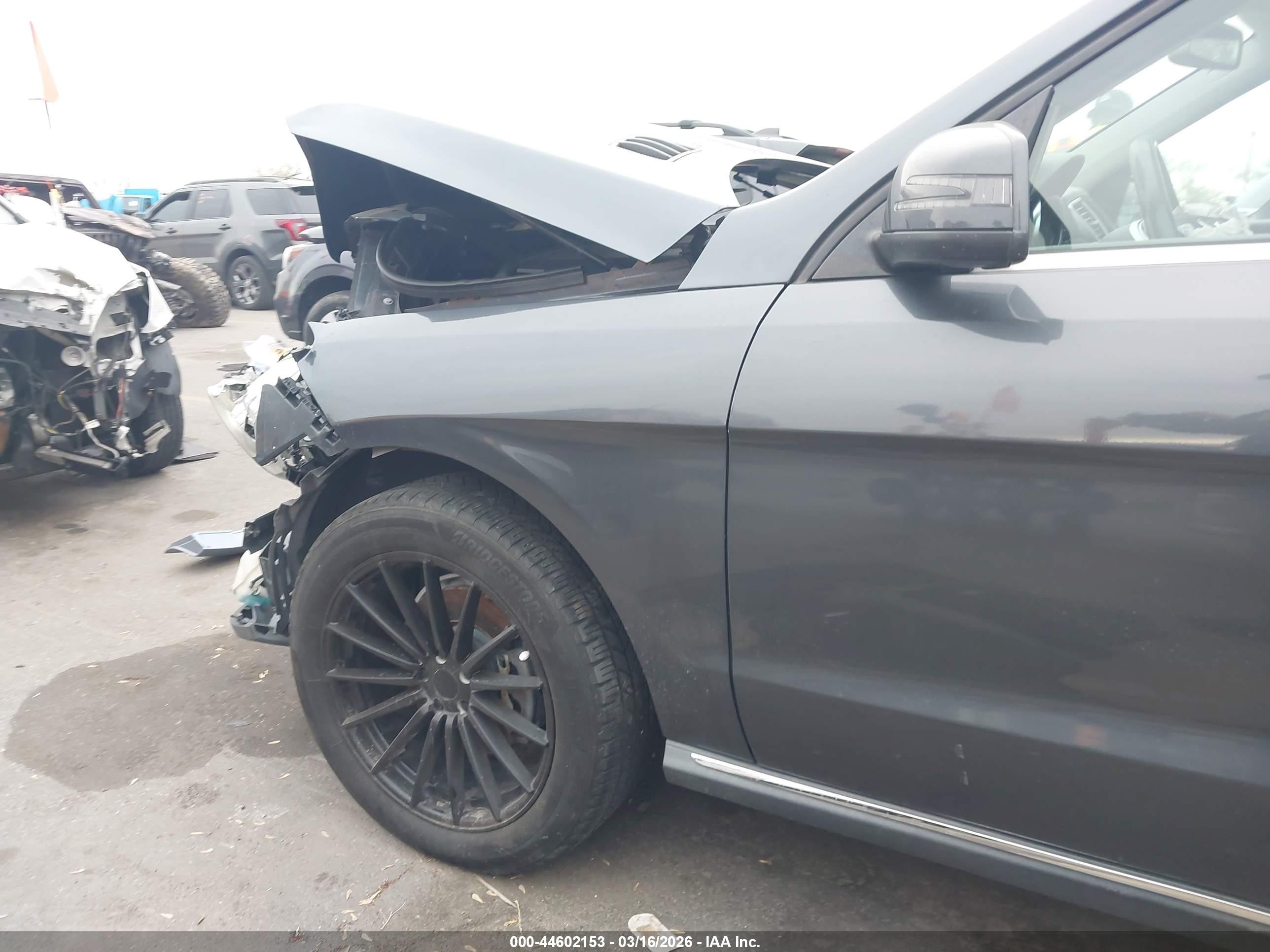 2014 Mercedes-Benz ML-Class VIN 4JGDA5JB9EA421465 IAAI salvage auction — Front End, Salvage (Utah), sold $1,200 on 2026-07-02 (photo 6)