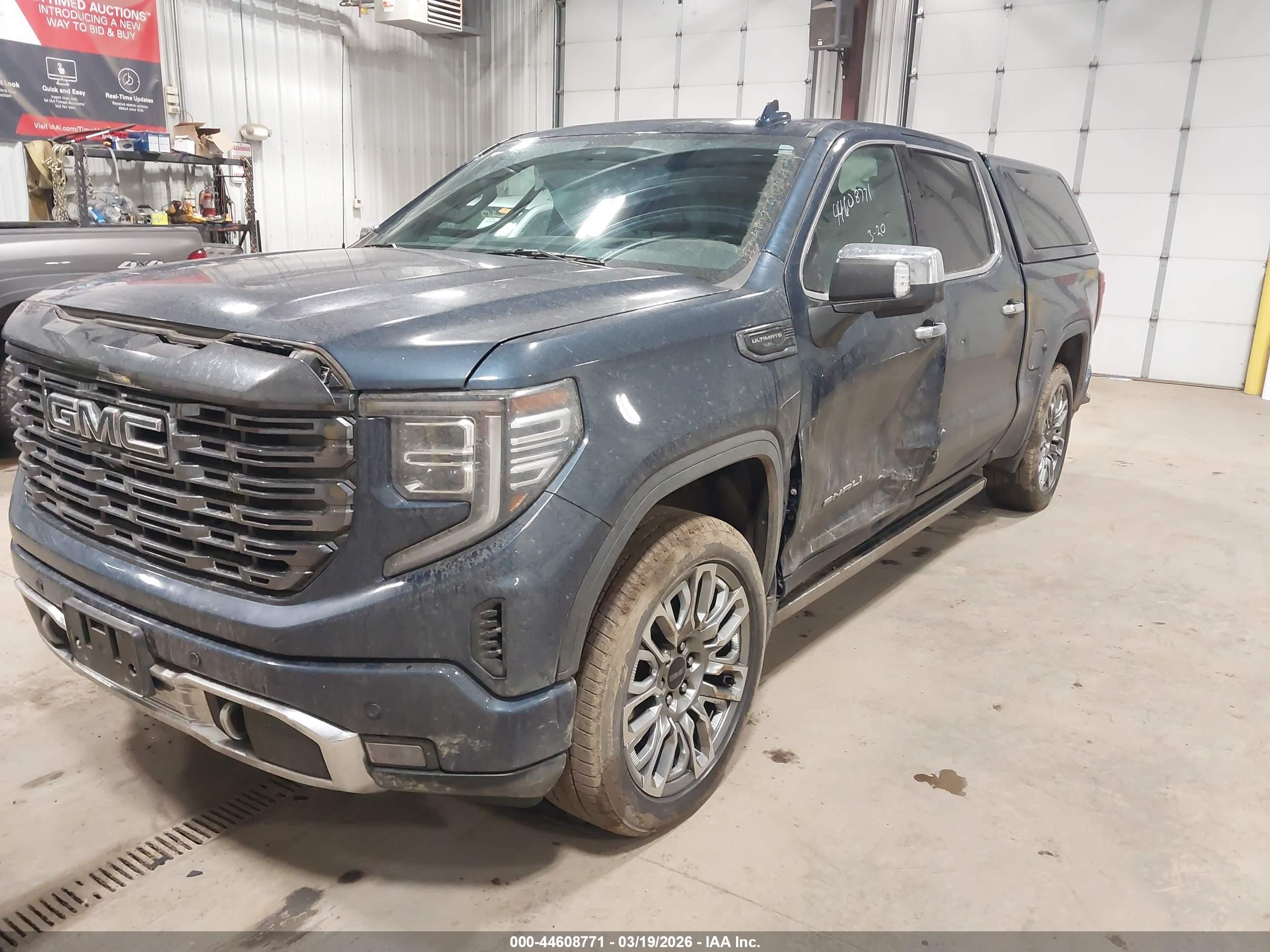2023 Gmc SIERRA VIN 1GTUUHEL9PZ138374 IAAI salvage auction — Side, Salvage (North Dakota), sold $26,500 on 2026-09-05 (photo 2)