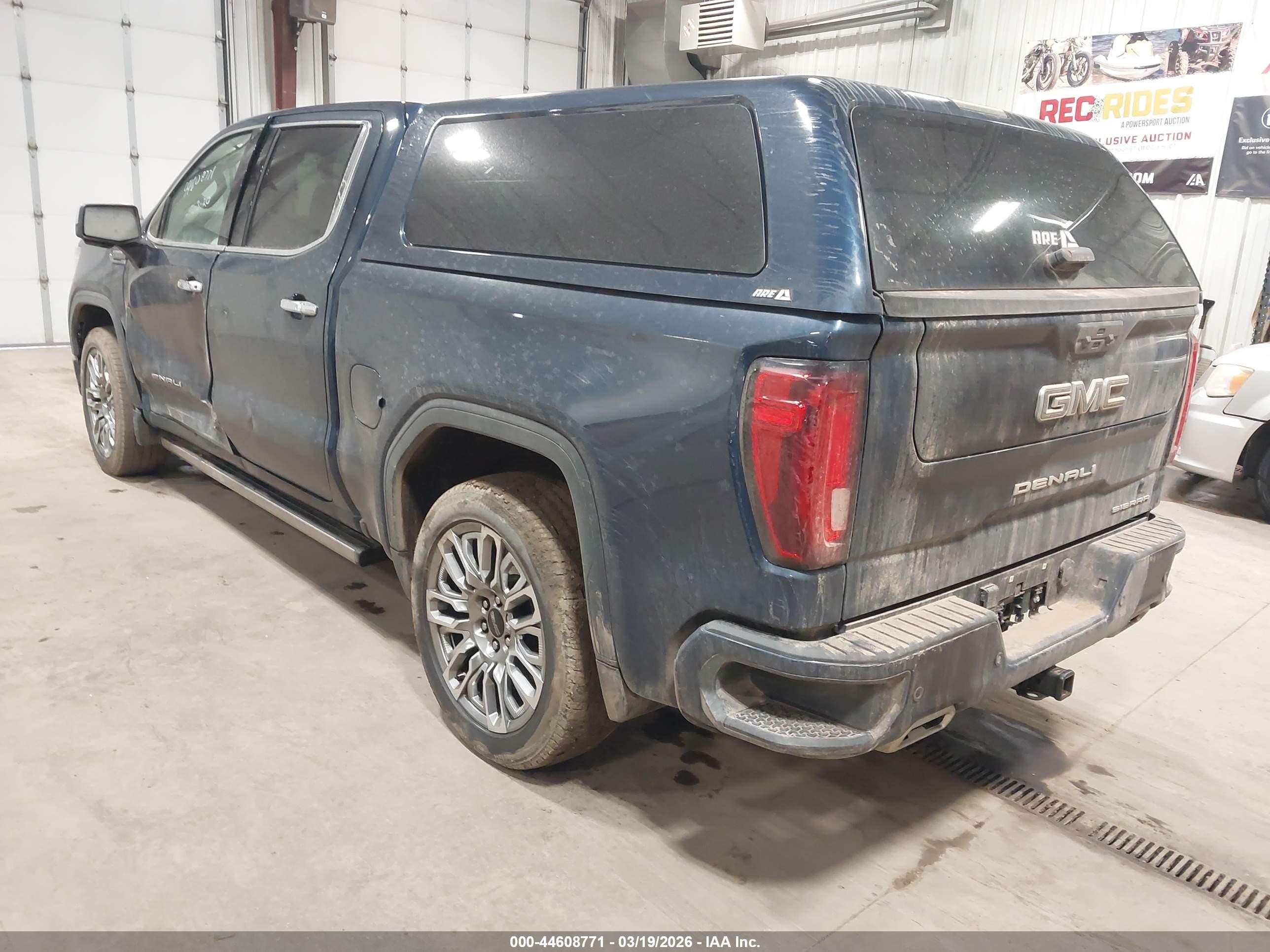 2023 Gmc SIERRA VIN 1GTUUHEL9PZ138374 IAAI salvage auction — Side, Salvage (North Dakota), sold $26,500 on 2026-09-05 (photo 3)