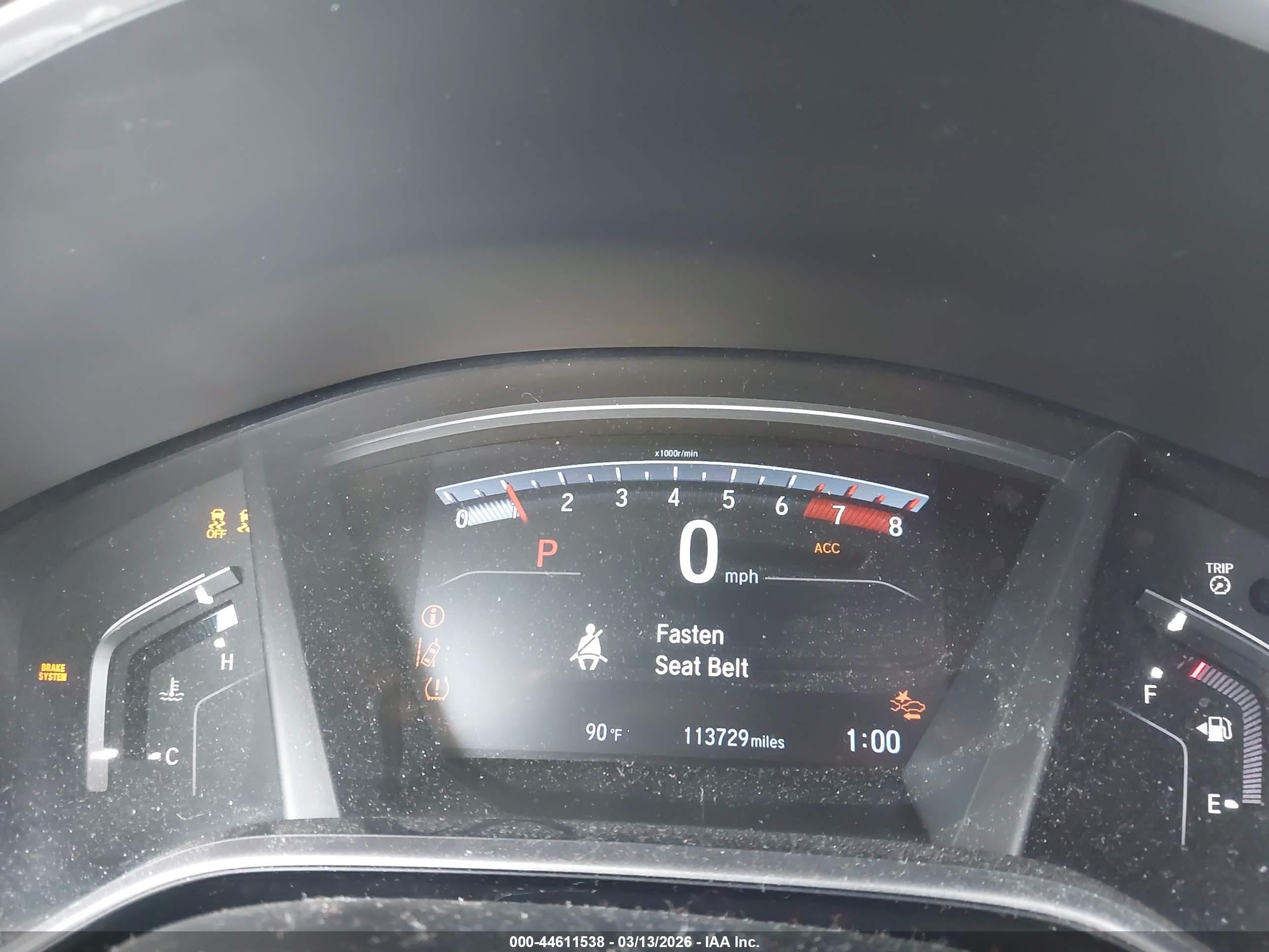 2019 Honda CR-V VIN 5J6RW1H80KA035599 IAAI salvage auction — Theft, Salvage (California), sold $5,950 on 2026-07-09 (photo 7)