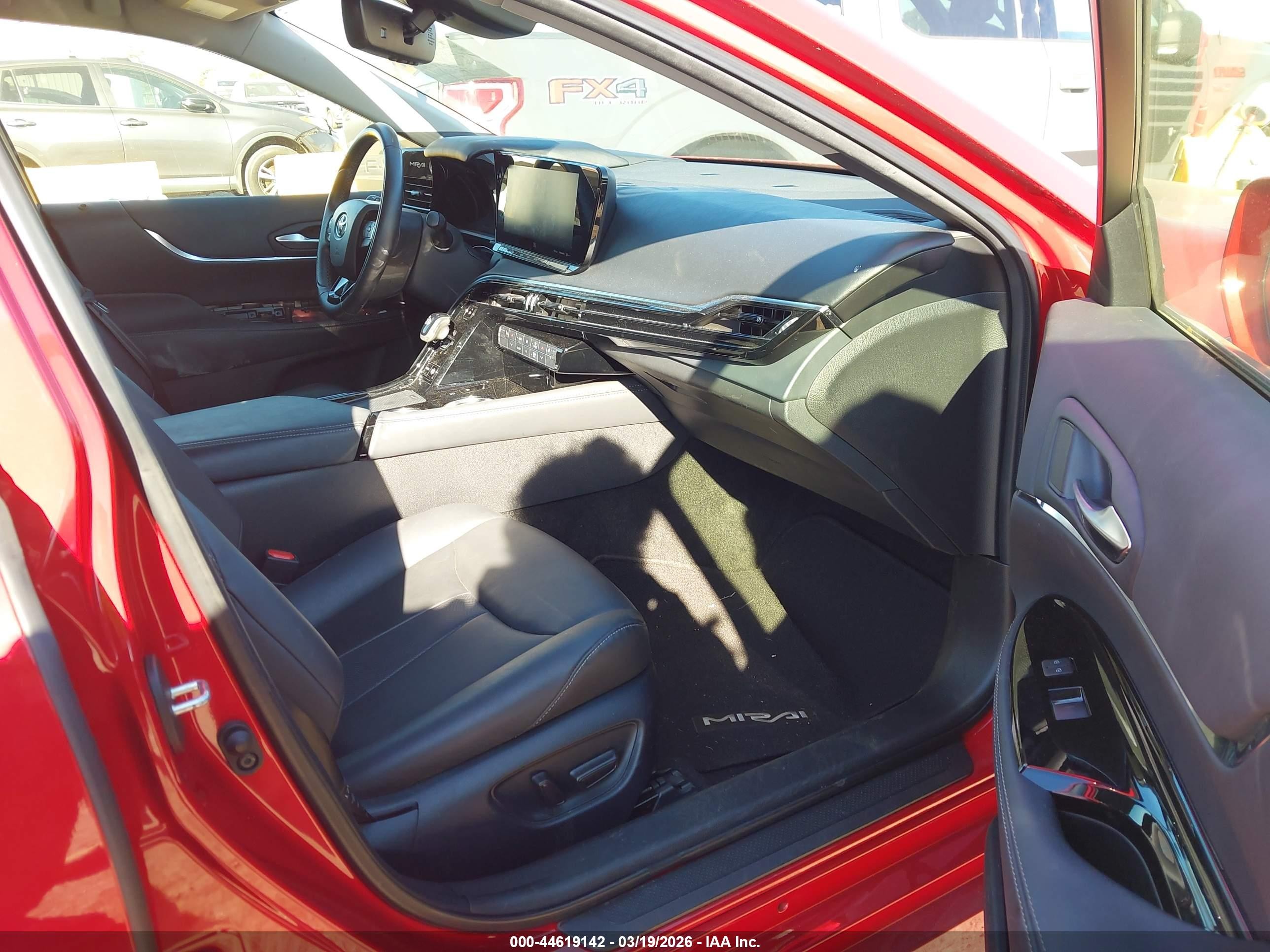 2022 Toyota Mirai VIN JTDAAAAA3NA007184 IAAI salvage auction — Front End, Salvage (California), sold $125 on 2026-07-09 (photo 5)