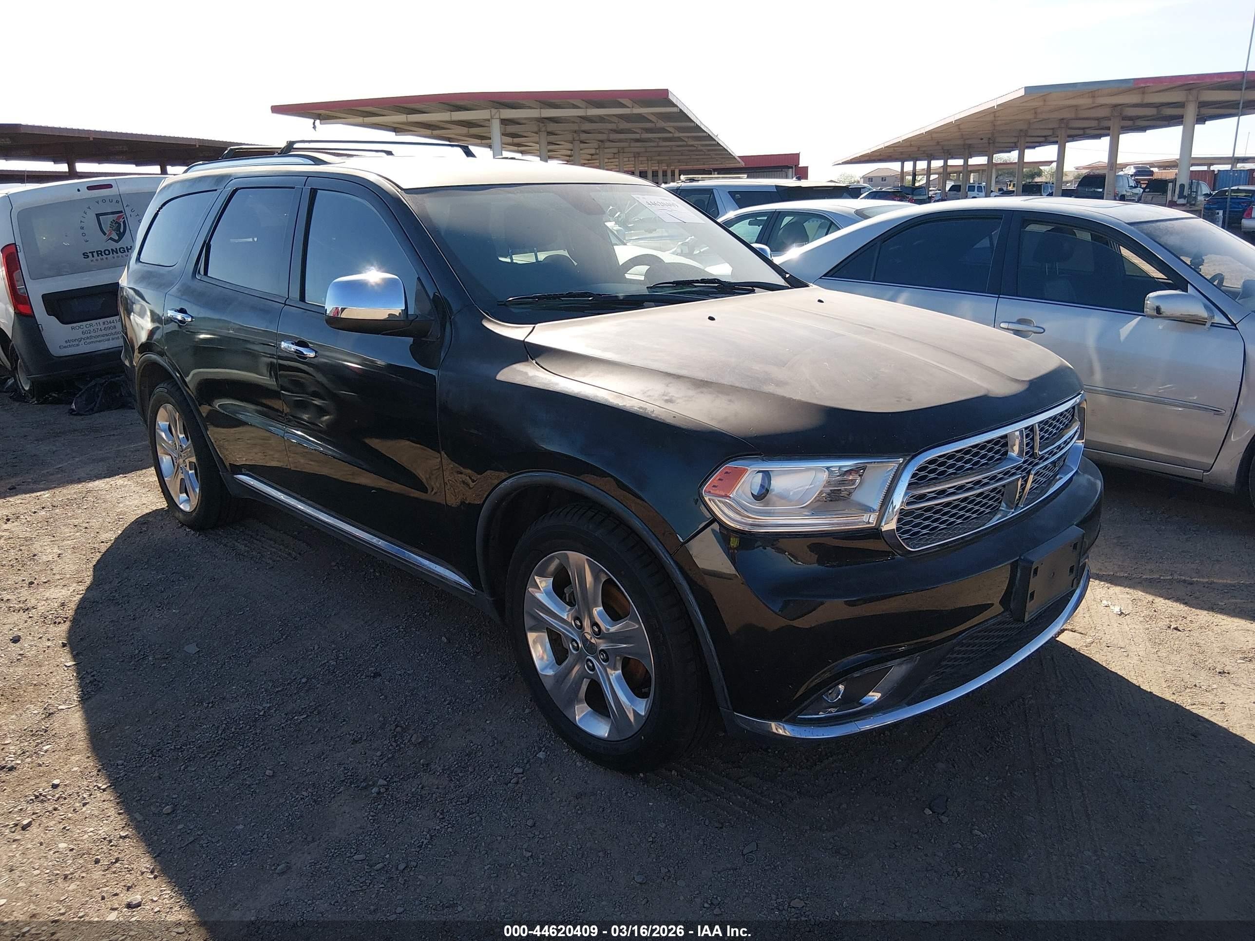 2015 Dodge Durango VIN 1C4RDHAG4FC127668 — IAAI salvage auction photo
