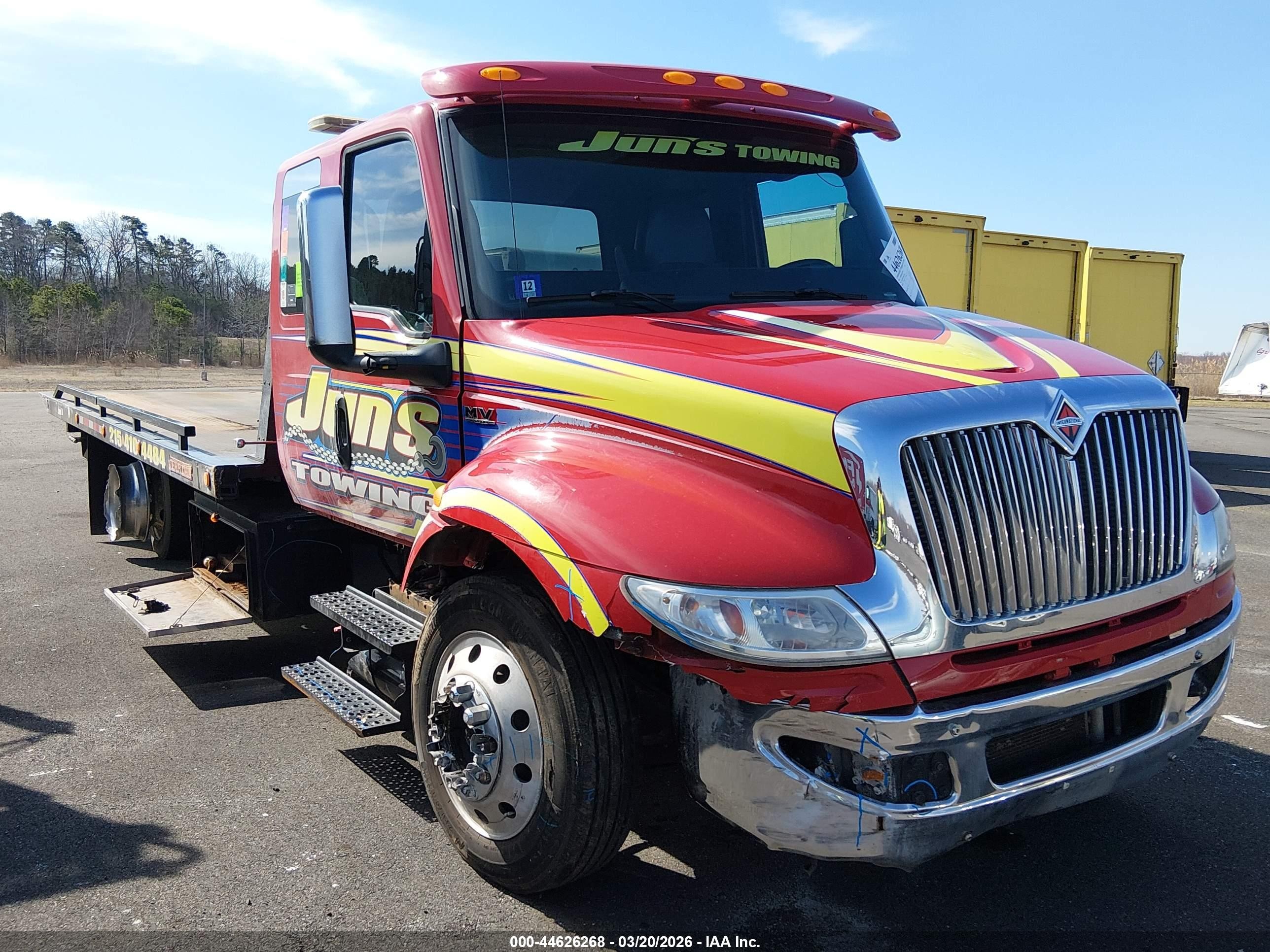 2021 International MV-Series VIN 3HAEUMML0ML315682 — IAAI salvage auction photo
