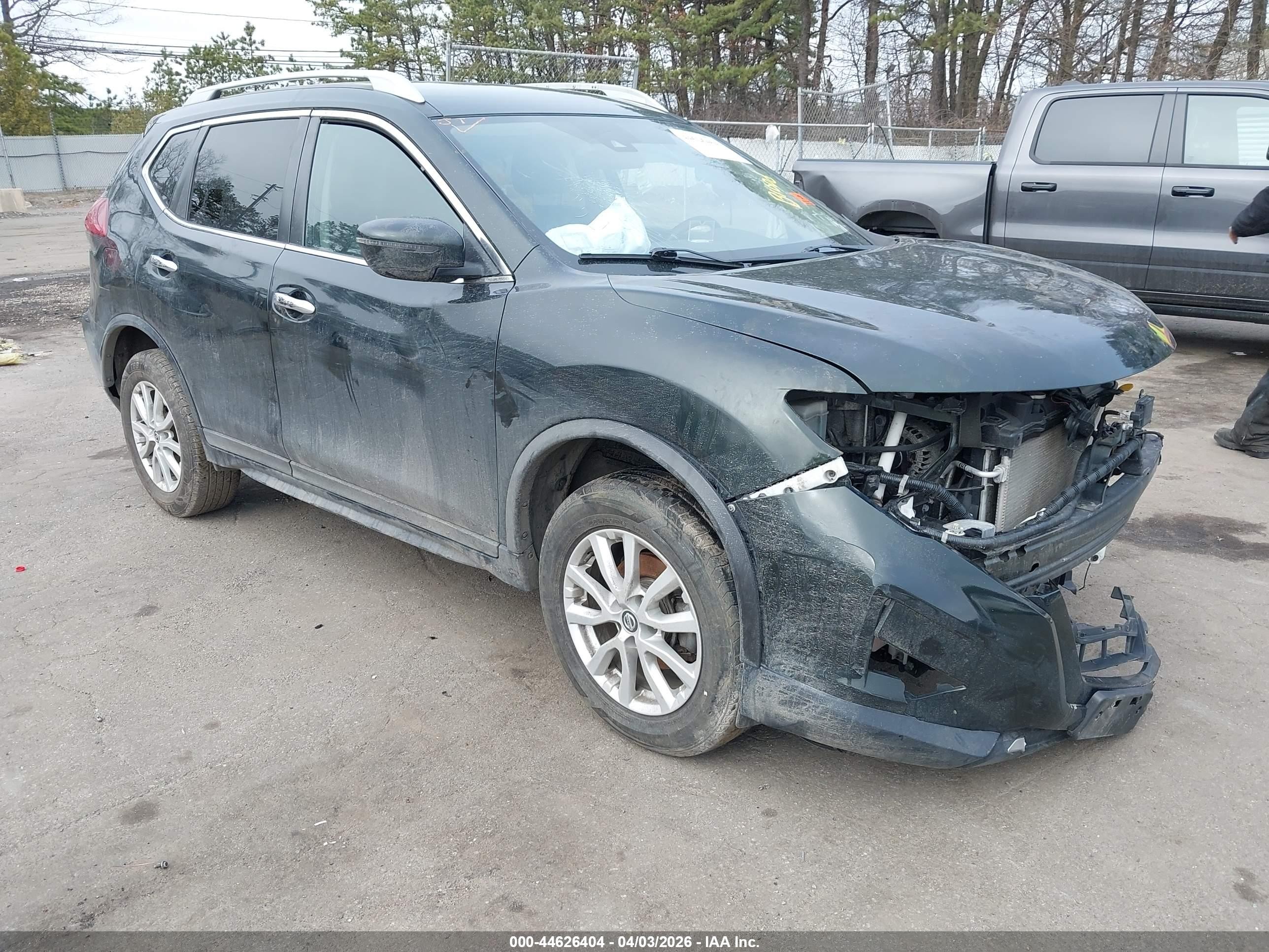 2020 Nissan Rogue VIN 5N1AT2MV0LC734861 IAAI salvage auction — Biohazard/Chemical, Mv-907A (New York), sold $1,000 on 2026-07-11 (photo 1)