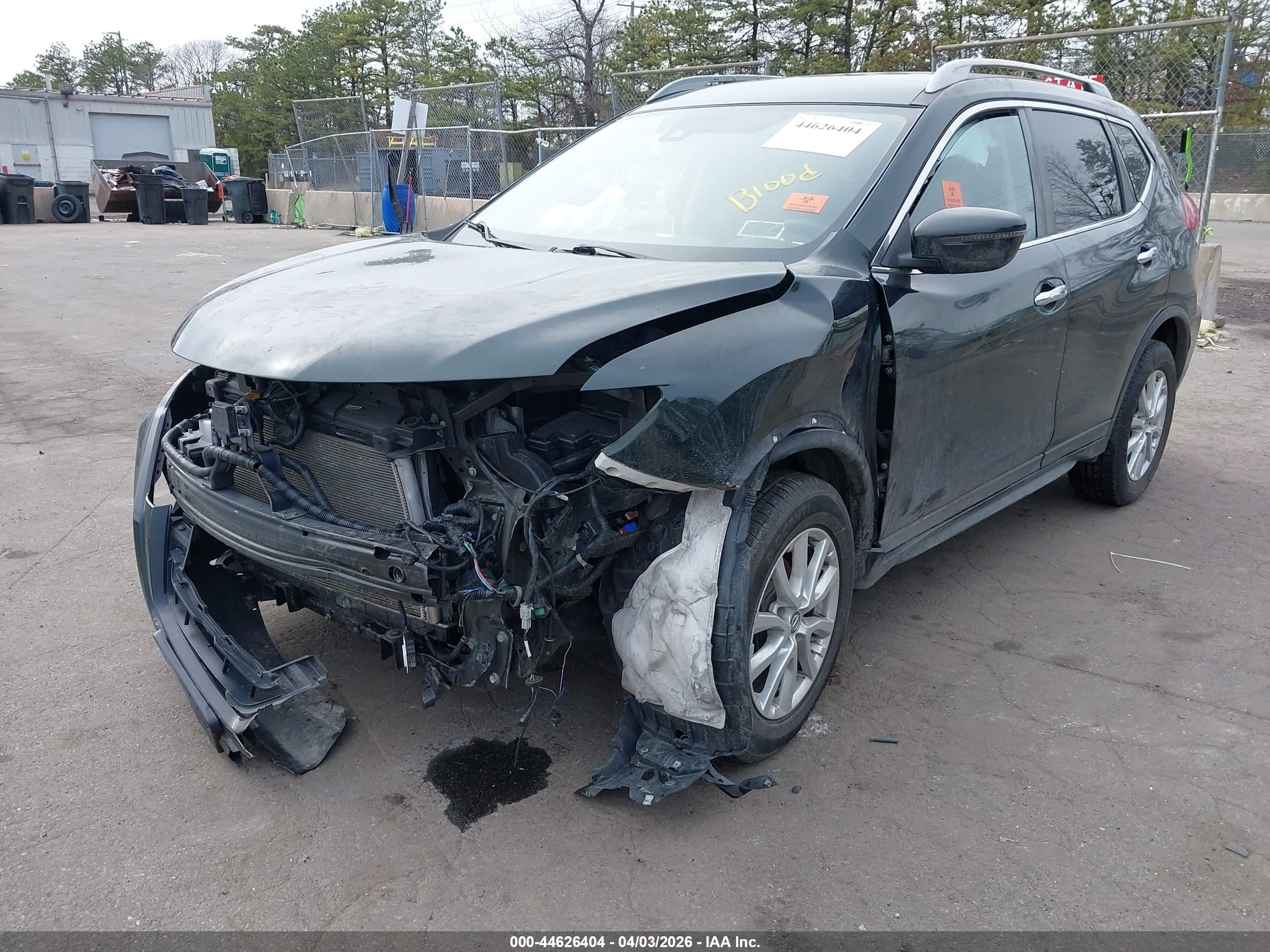 2020 Nissan Rogue VIN 5N1AT2MV0LC734861 IAAI salvage auction — Biohazard/Chemical, Mv-907A (New York), sold $1,000 on 2026-07-11 (photo 6)