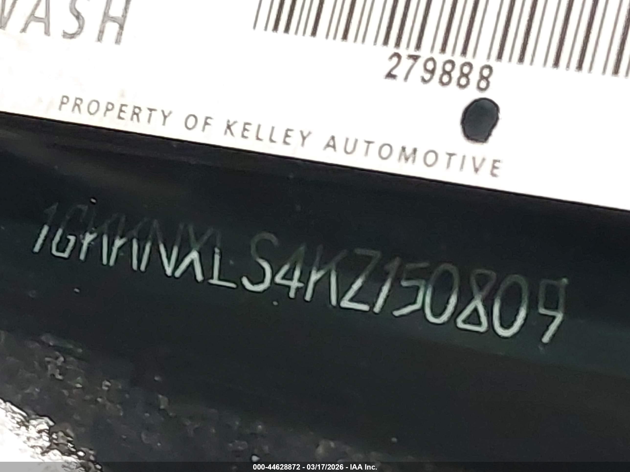 2019 Gmc Acadia VIN 1GKKNXLS4KZ150809 IAAI salvage auction — Front End, Salvage (Indiana), sold $2,775 on 2026-09-04 (photo 9)