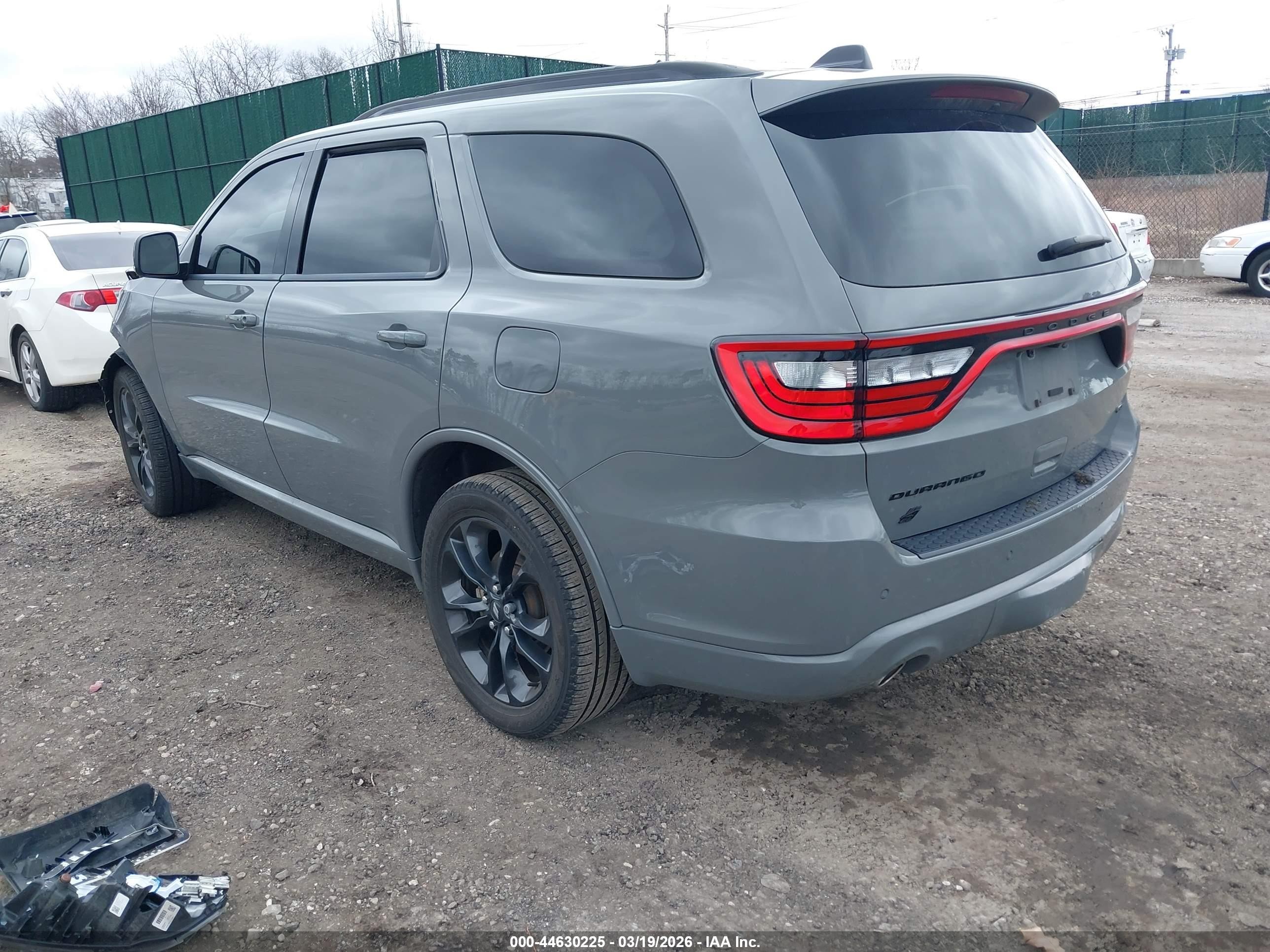2024 Dodge Durango VIN 1C4RDJDG0RC174395 IAAI salvage auction — Front End, Salvage (Idaho), sold $5,700 on 2026-07-07 (photo 3)