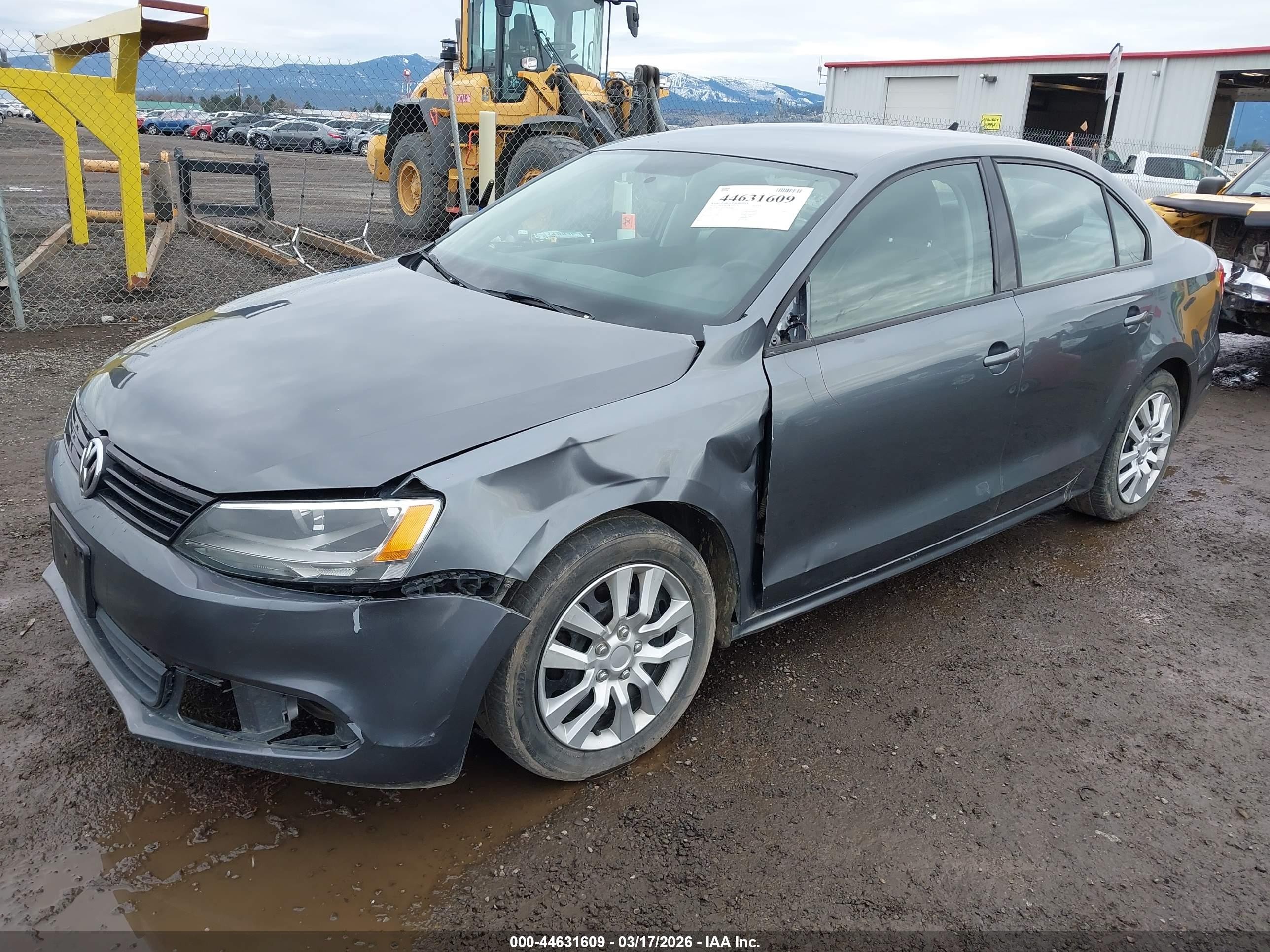 2014 Volkswagen Jetta VIN 3VWD17AJ1EM247723 IAAI salvage auction — Unknown, Bill Of Sale (Washington), sold $725 on 2026-09-12 (photo 2)