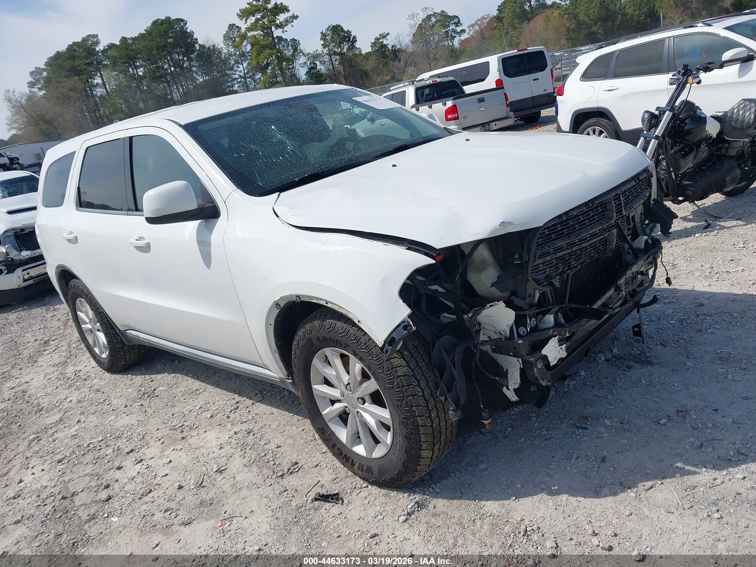 2015 Dodge Durango VIN 1C4RDJFG5FC801777 — IAAI salvage auction photo