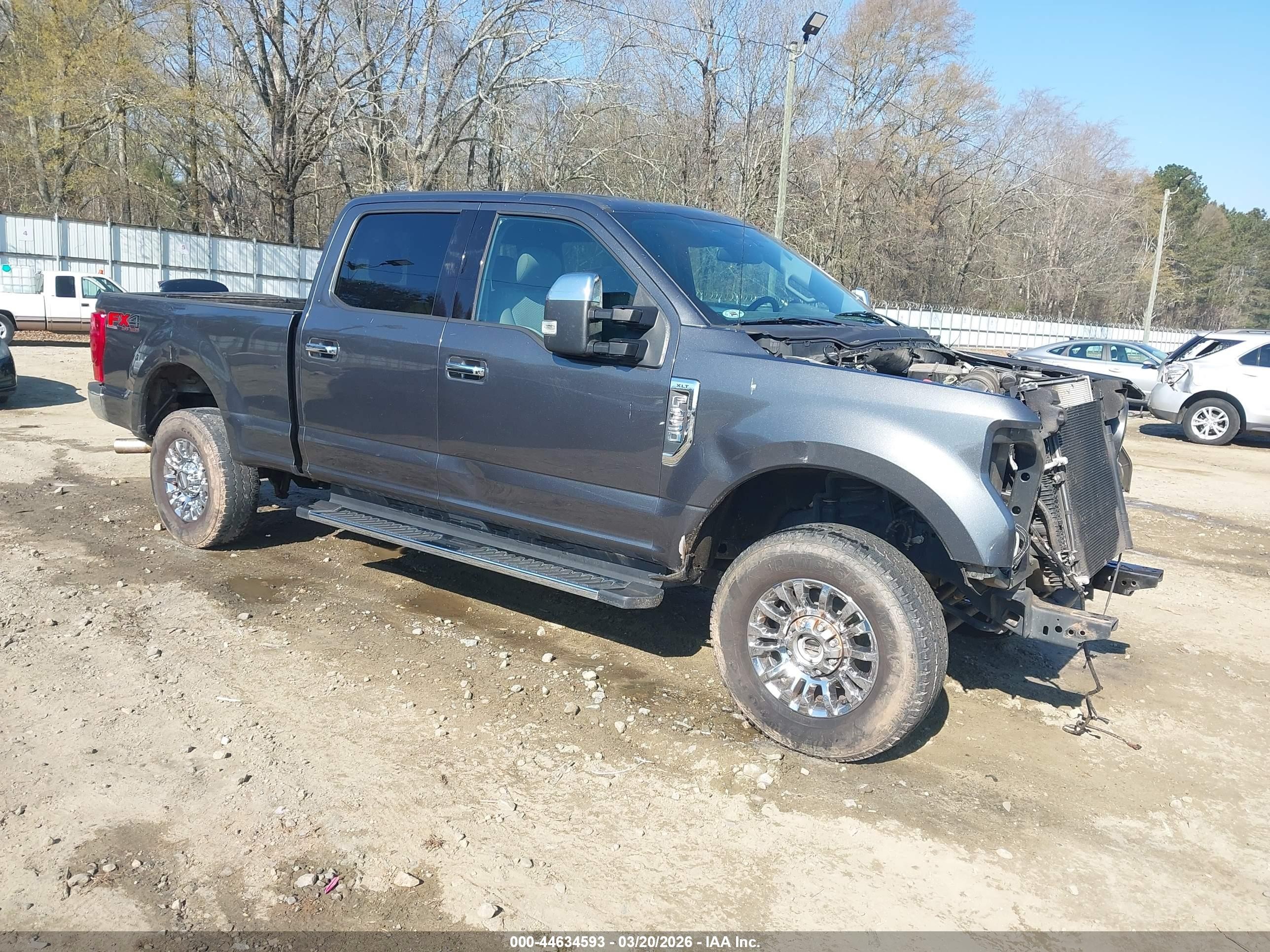2020 Ford F-250 super duty VIN 1FT7W2BN2LEE65579 IAAI salvage auction — Front End, Salvage (Georgia), sold $12,450 on 2026-04-23 (photo 1)